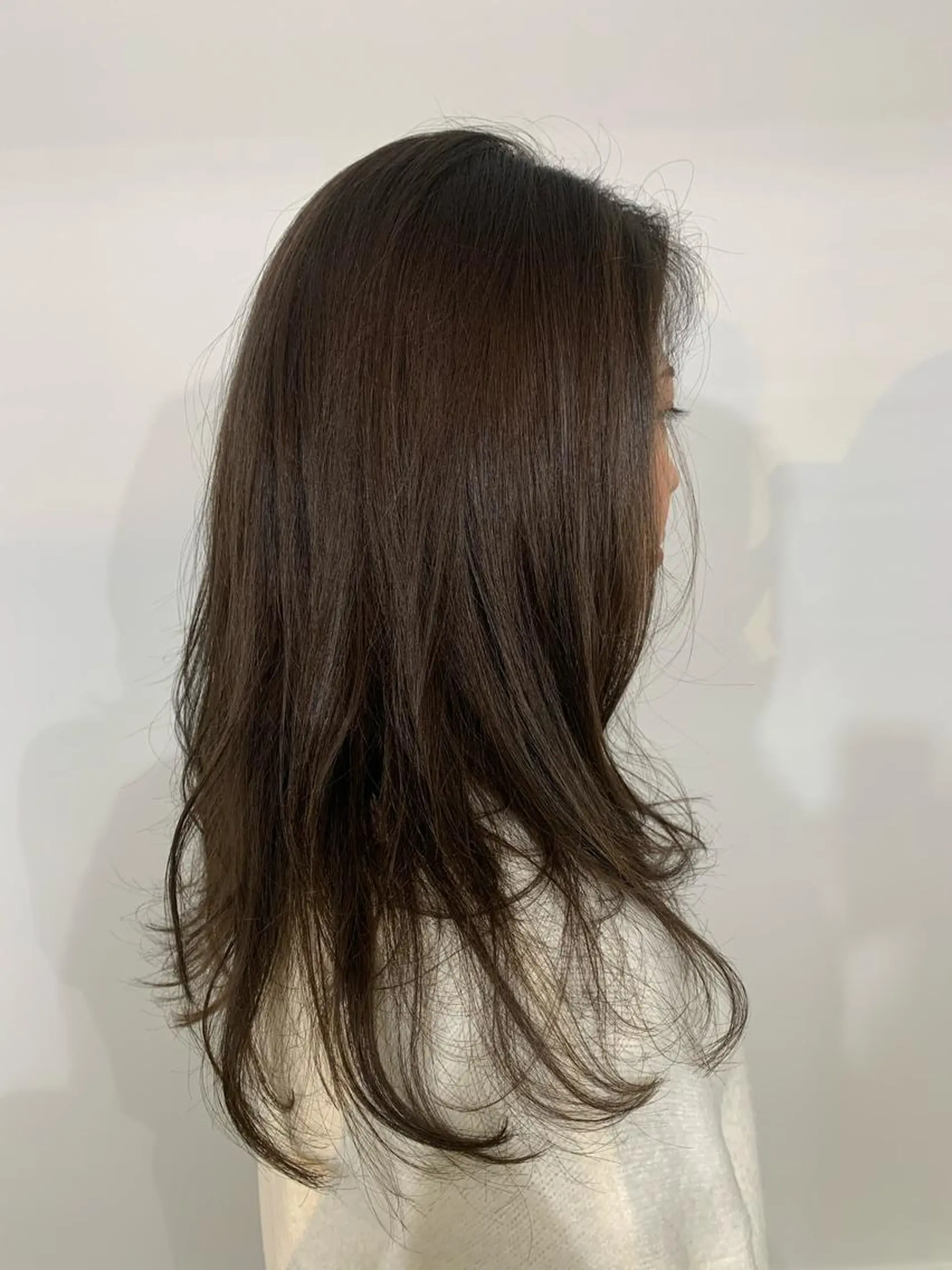 ロング カラー パーマ ヘアアレンジ 加藤 綾華のヘアスタイル