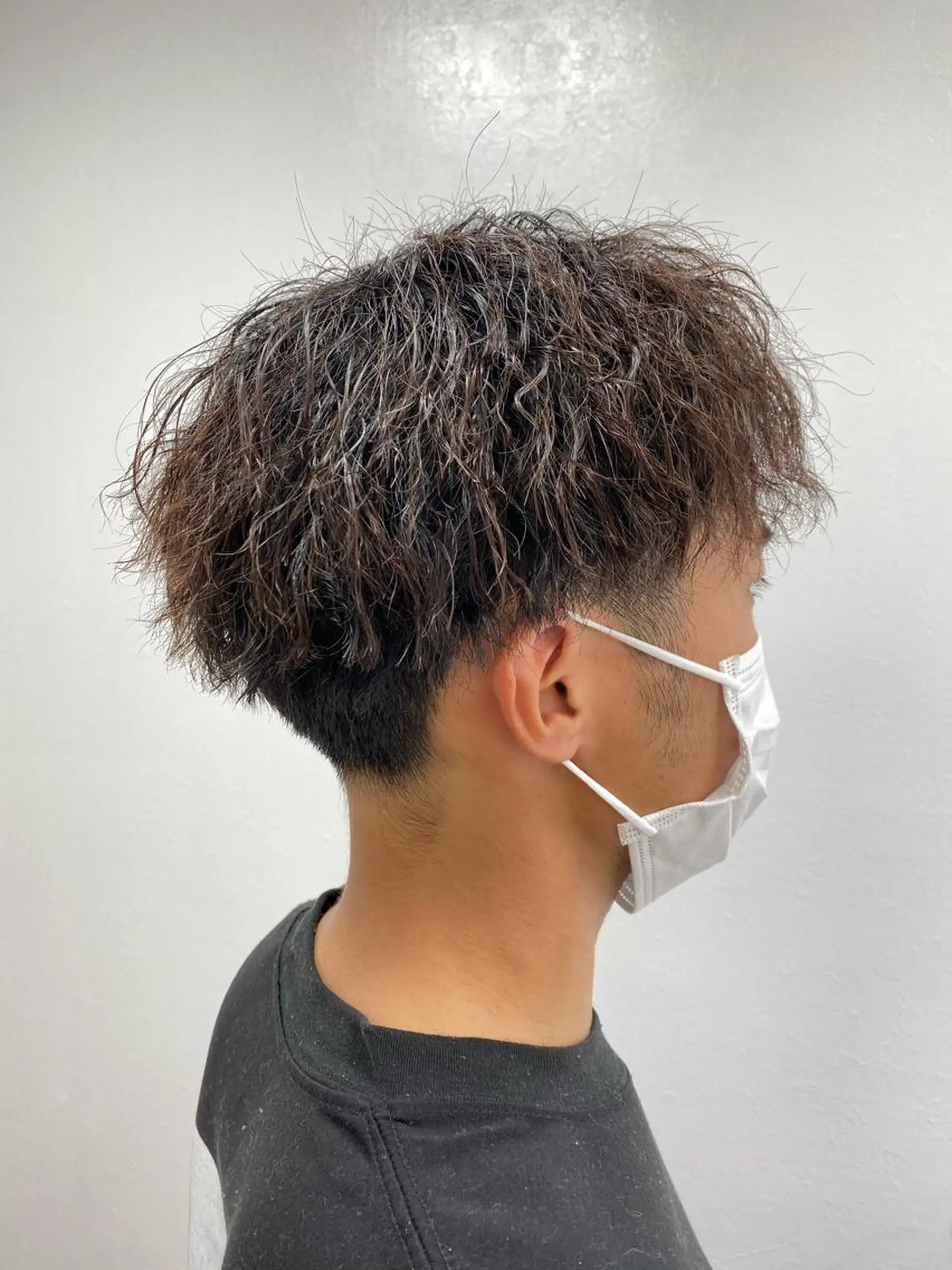 ショート パーマ KAITO メンズ/ メンズカット/パーマのヘアスタイル