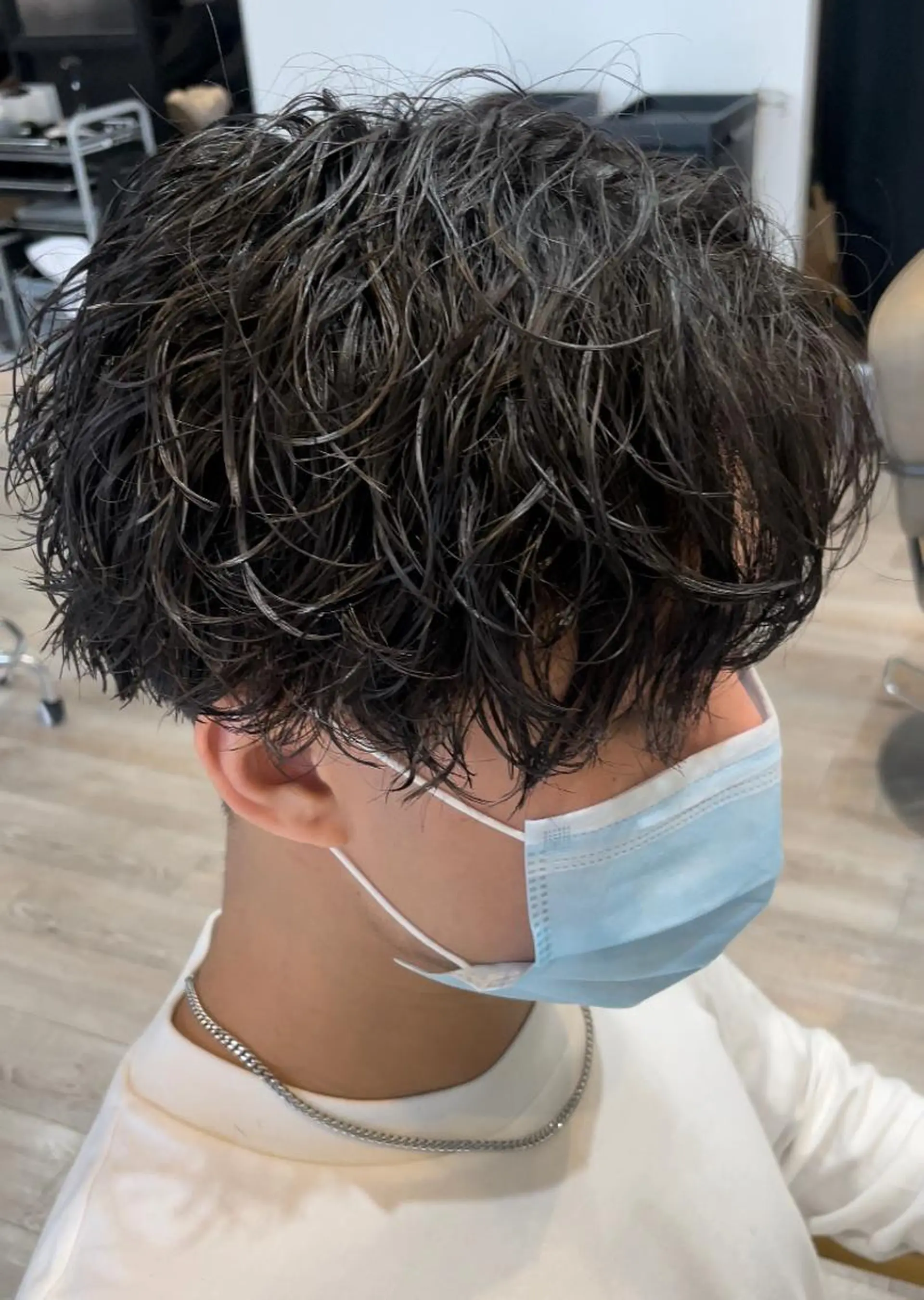 パーマ ツイストスパイラルパーマ スパイラルパーマ 奥村 悠晏のヘアスタイル