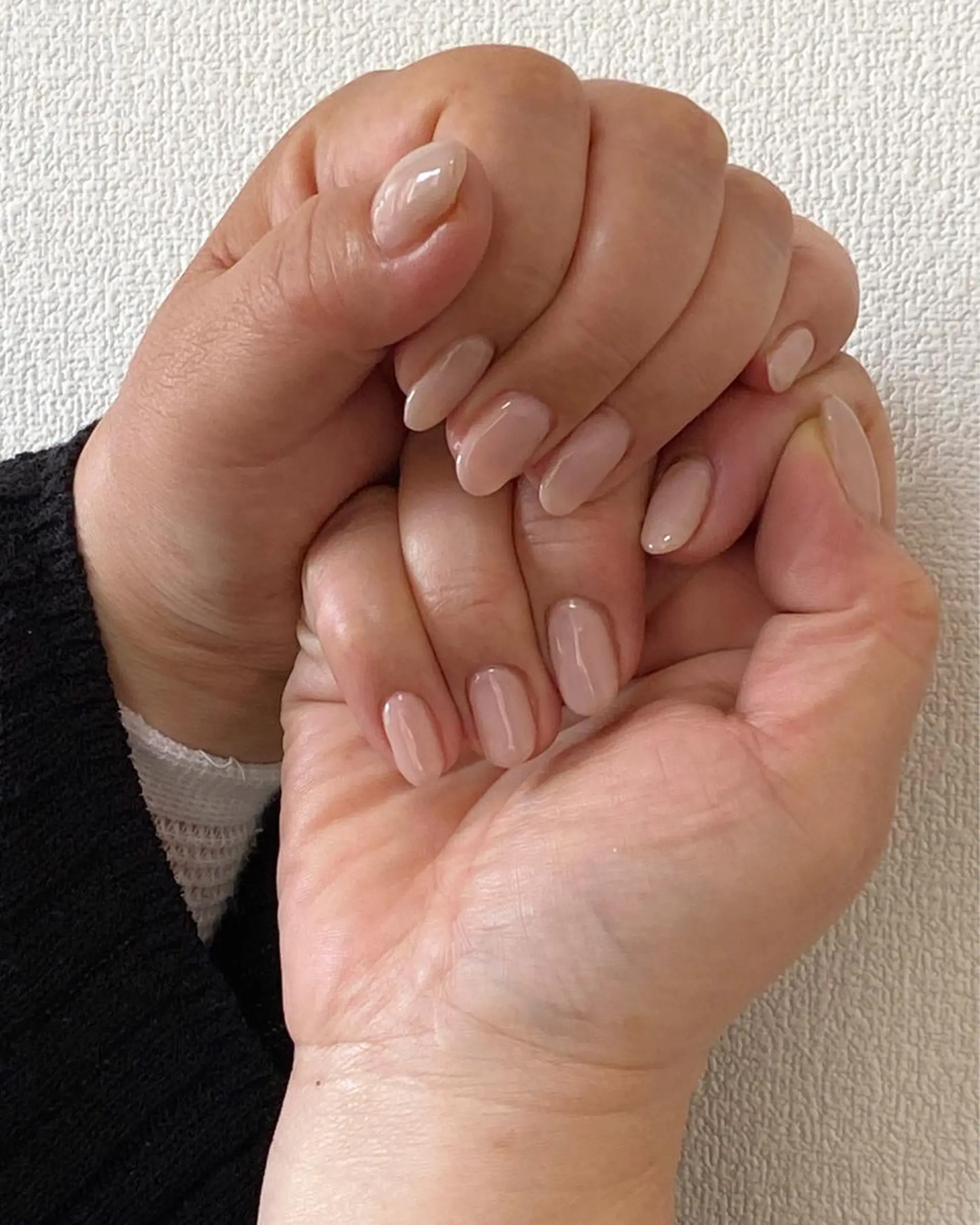 ネイル ピンク ハンドネイル 自宅サロン FeelFreeのマツエク・マツパデザイン