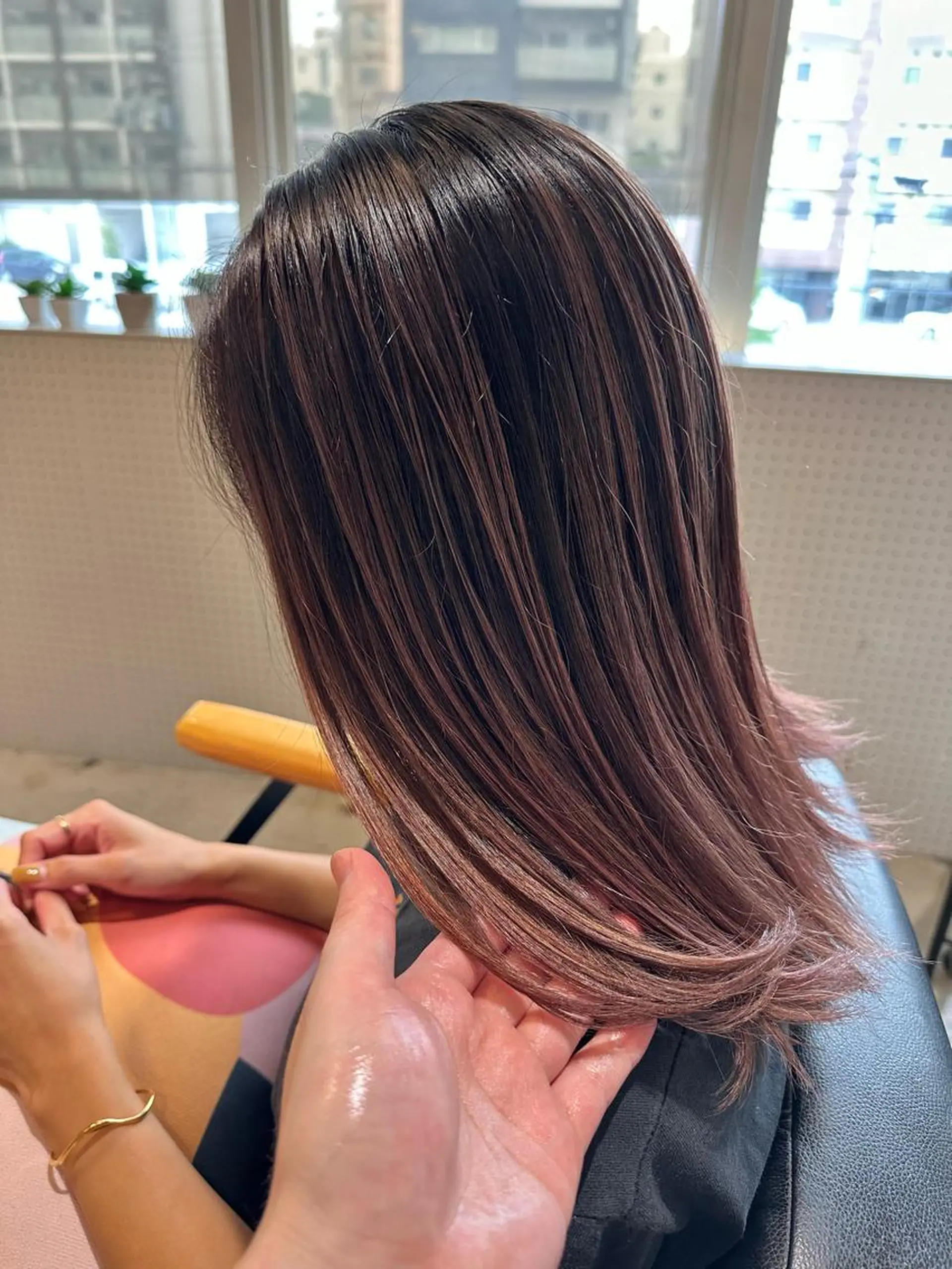 カラー ✂︎ 艶カラー /透明感カラーのヘアスタイル