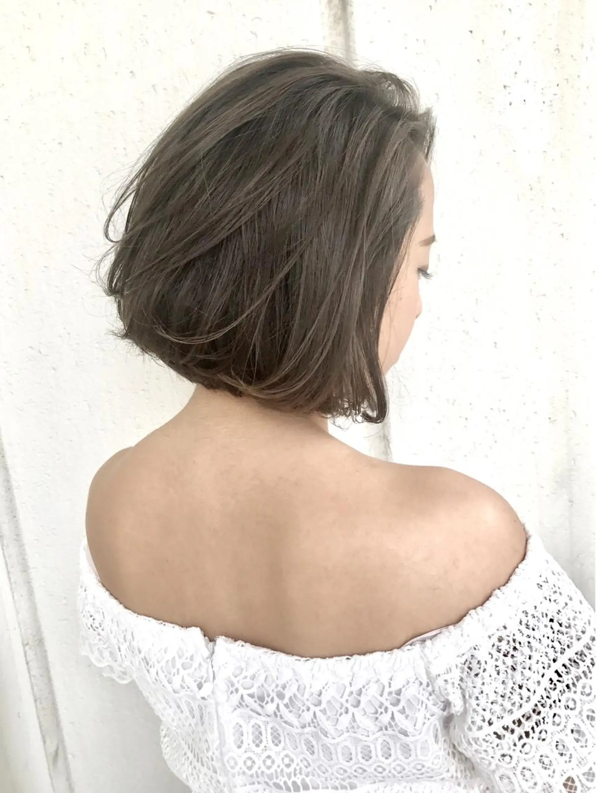 ショート カラー グレージュ ショートヘア 井坂 弘人のヘアスタイル