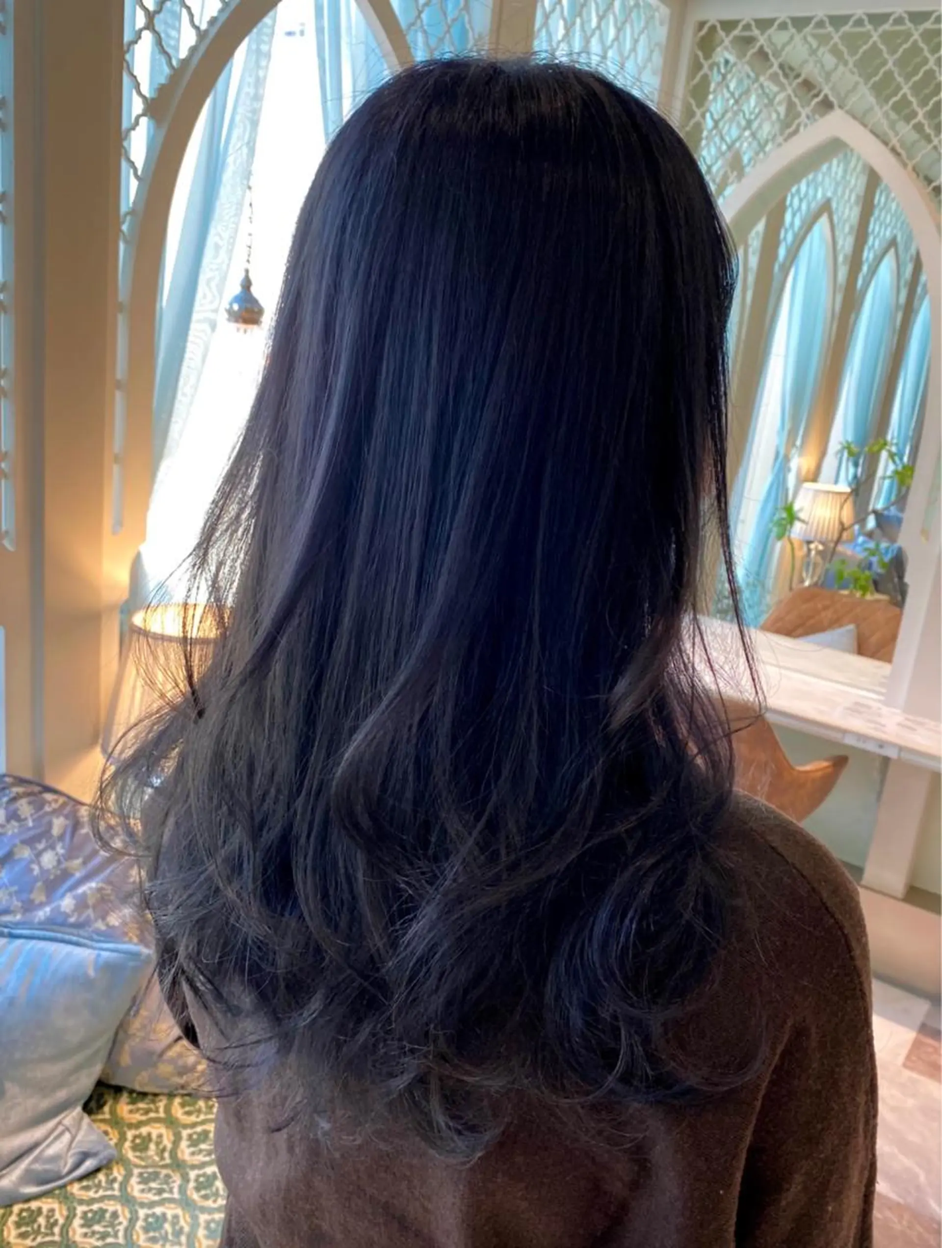 カラー 渡辺 麻衣のヘアスタイル