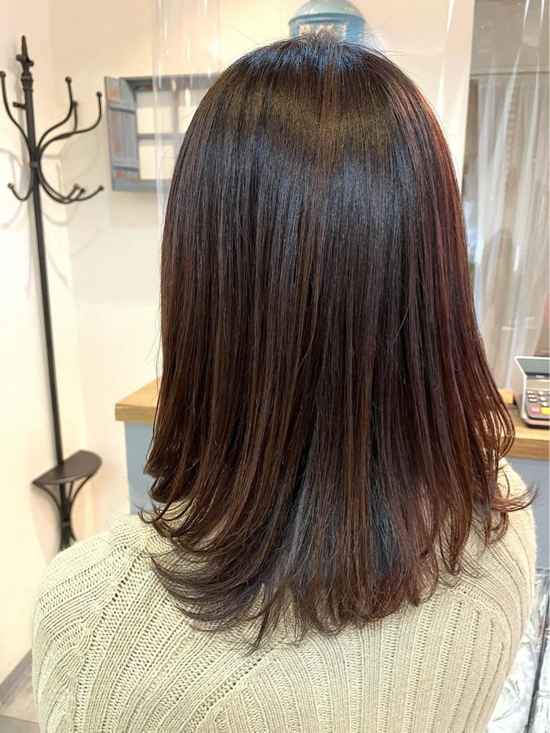 ミディアム 福田 ジュンキのヘアスタイル