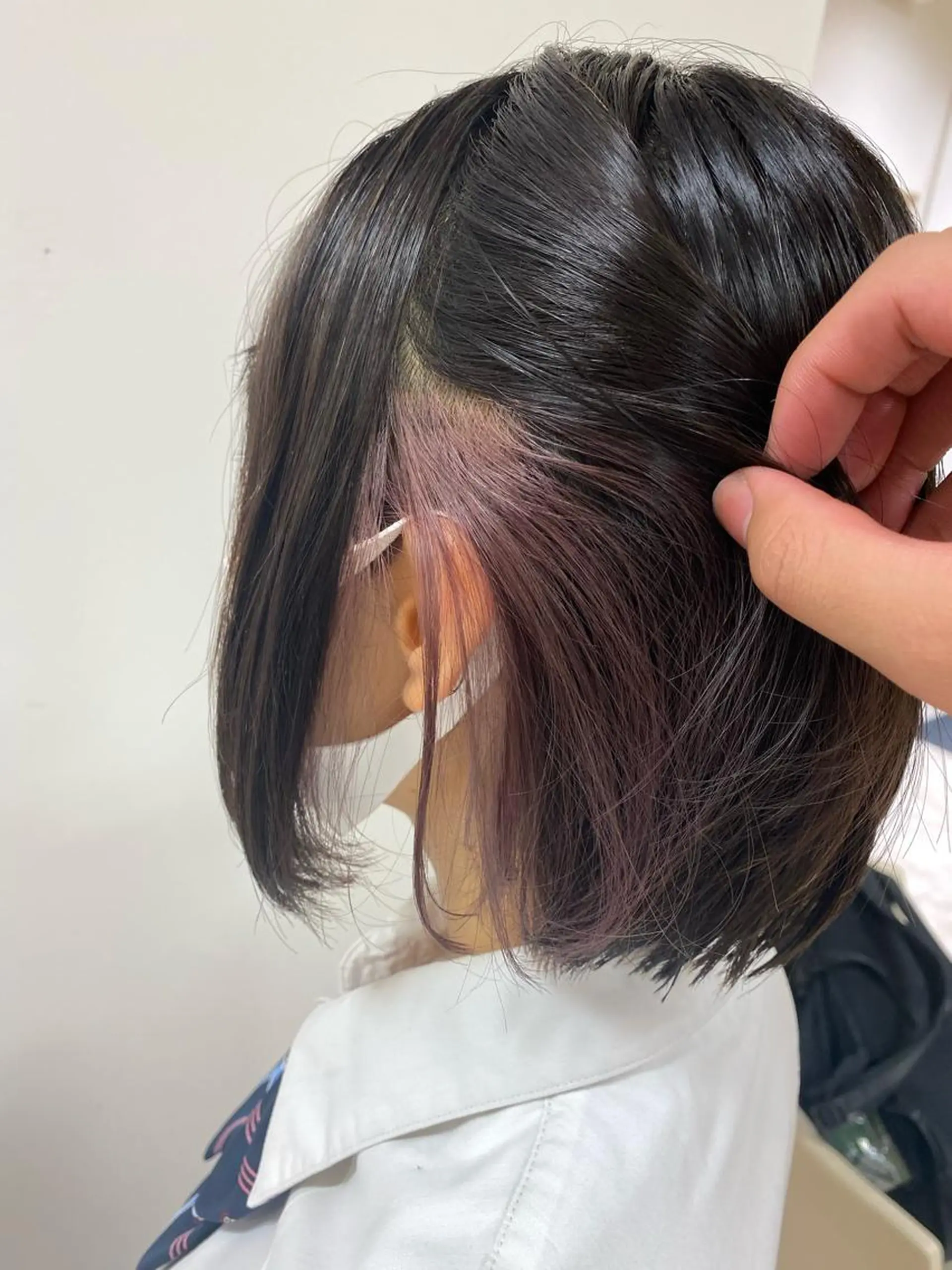 ショート カラー ハイトーン/ウルフ /レイヤー/坂野幸伸のヘアスタイル