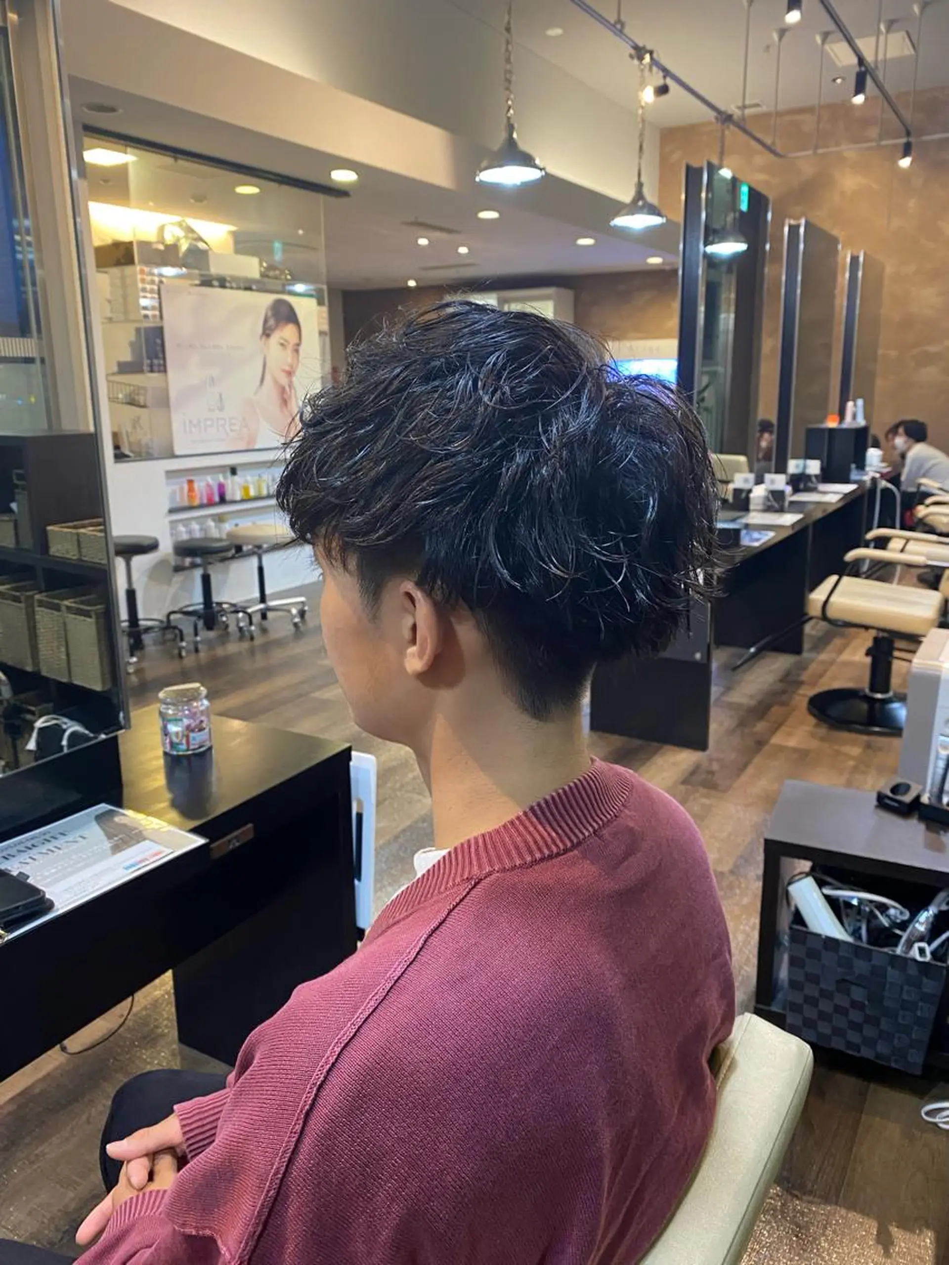 パーマ メンズ メンズパーマ スパイラルパーマ カット パーマ STYLE エキシティ店所属・杉原魁/髪質改善/ 似合わせパーマのヘアスタイル