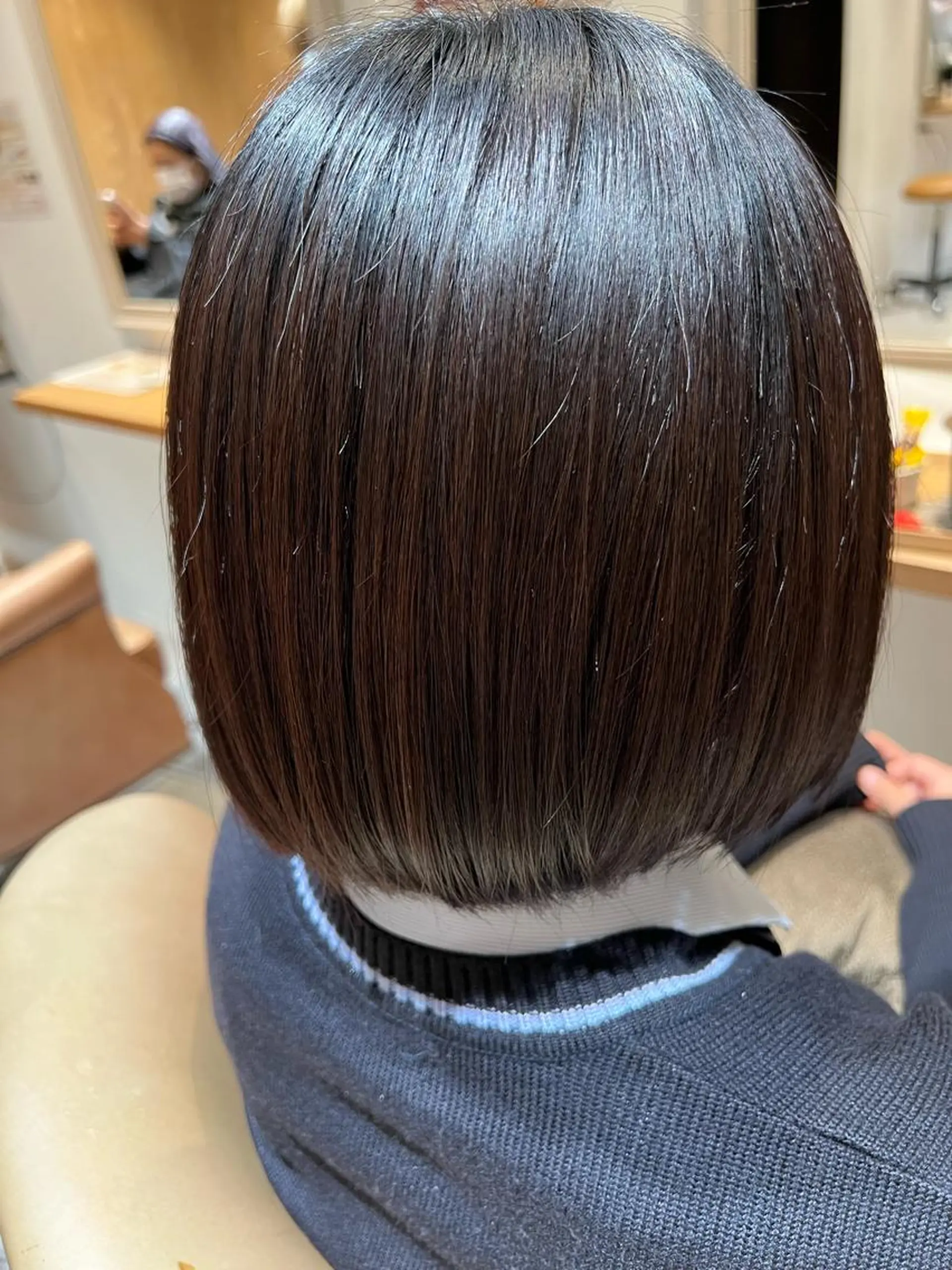 ミディアム 大河原 美優のヘアスタイル