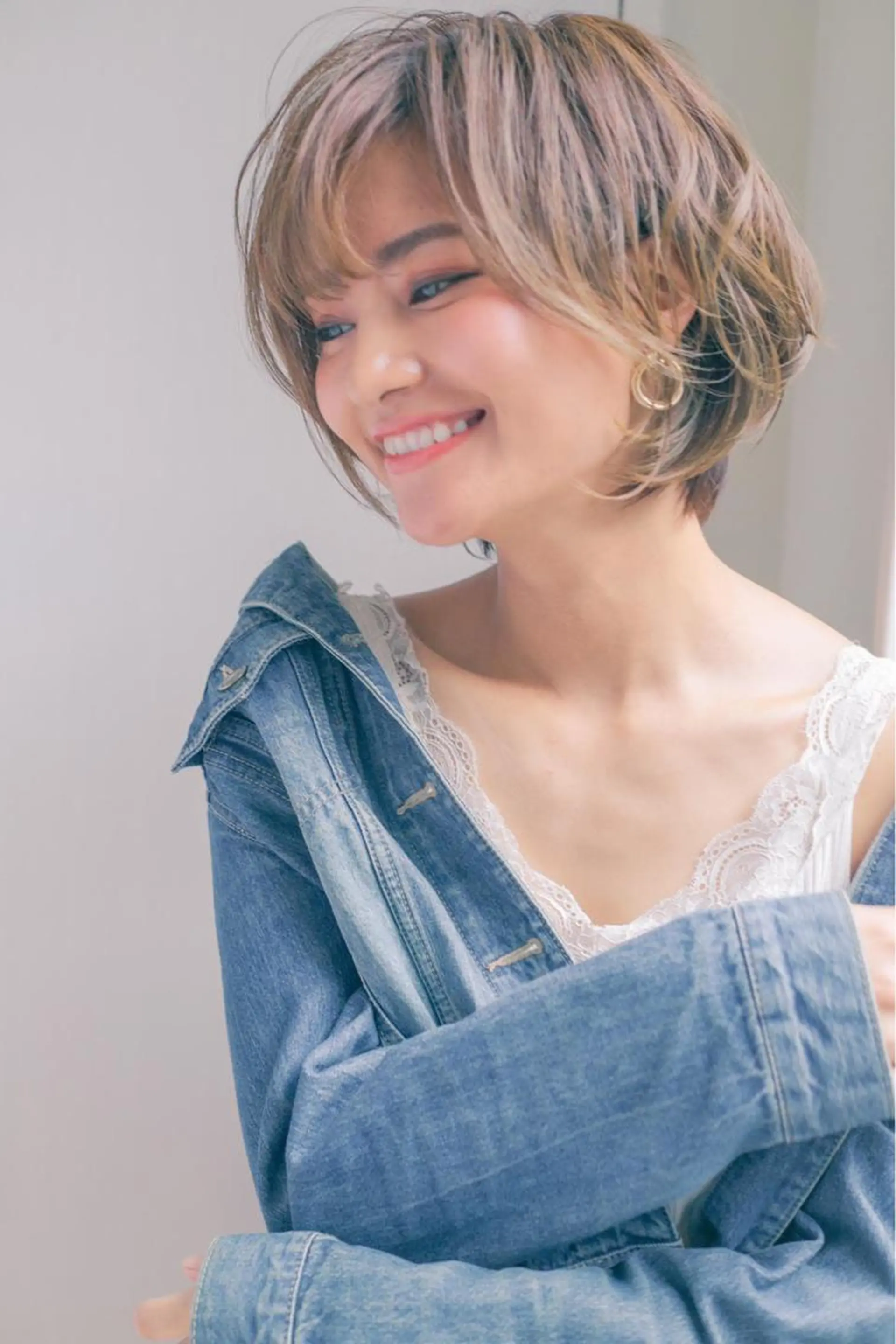 ショート カット ヘアカラー トリートメント ヘッドスパ 代表 吉澤弘哲のヘアスタイル