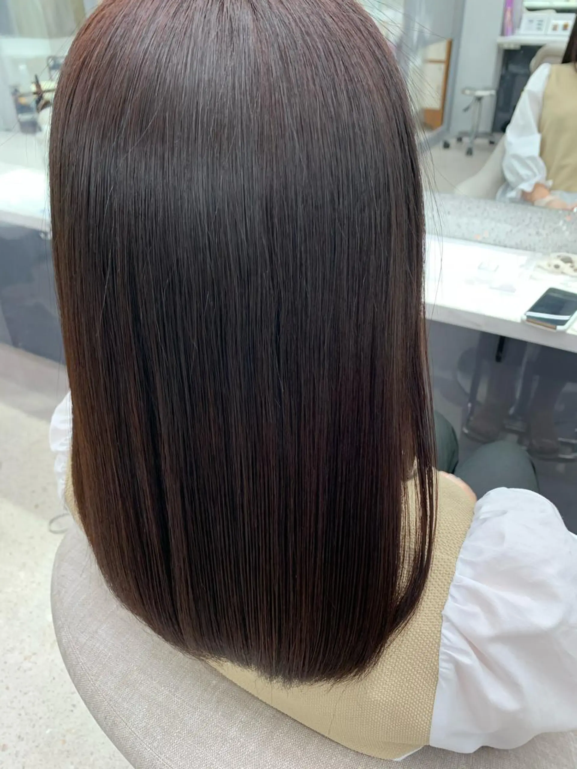 ミディアム ハイライト 髪質改善 小顔カット トリートメント 酸熱トリートメント メンズ特化美容師/ 新井　洸太のヘアスタイル