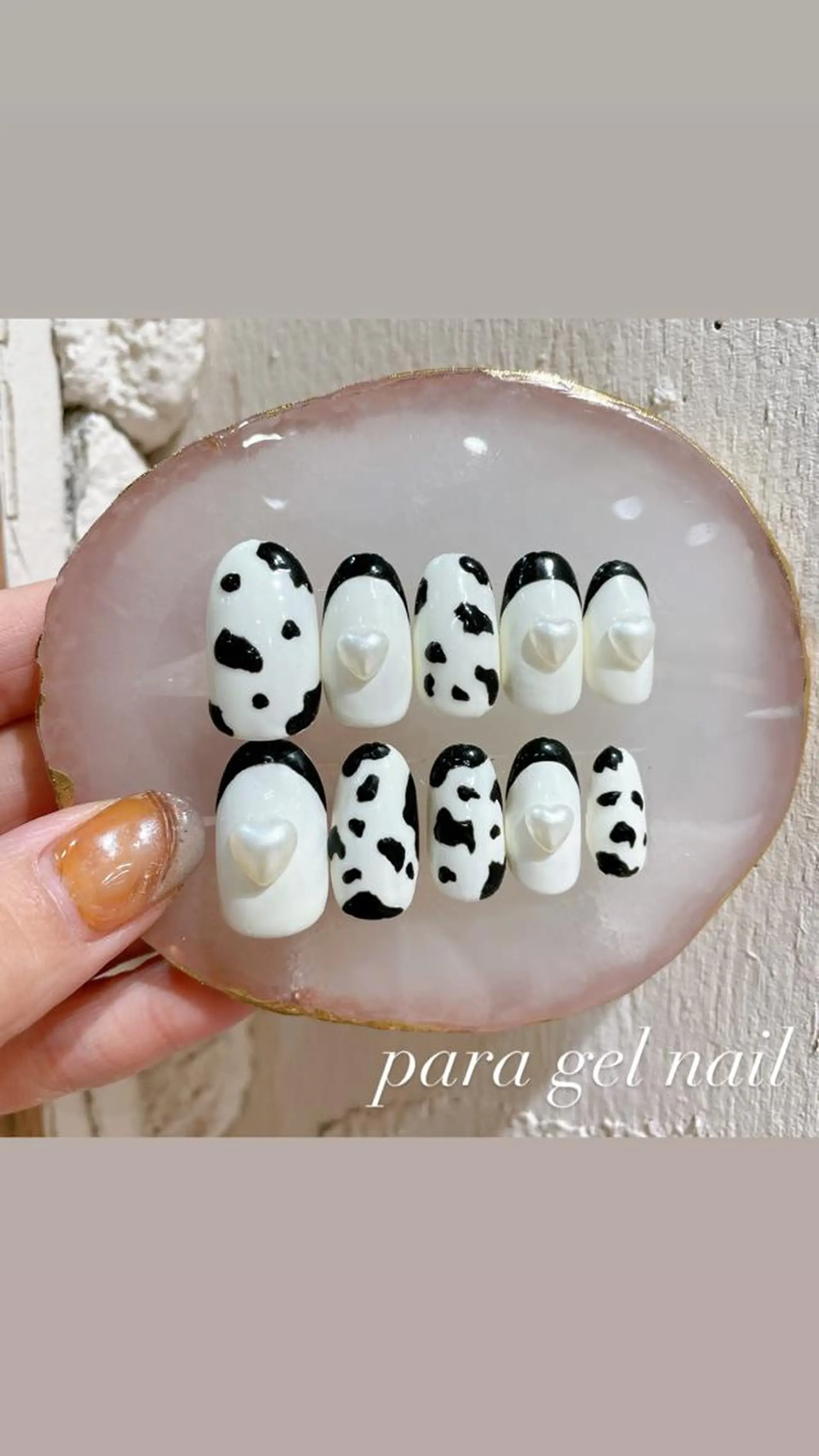 ネイル ジェルネイル パラジェル ハンドネイル 淡色ネイル 🎀moeのネイルデザイン
