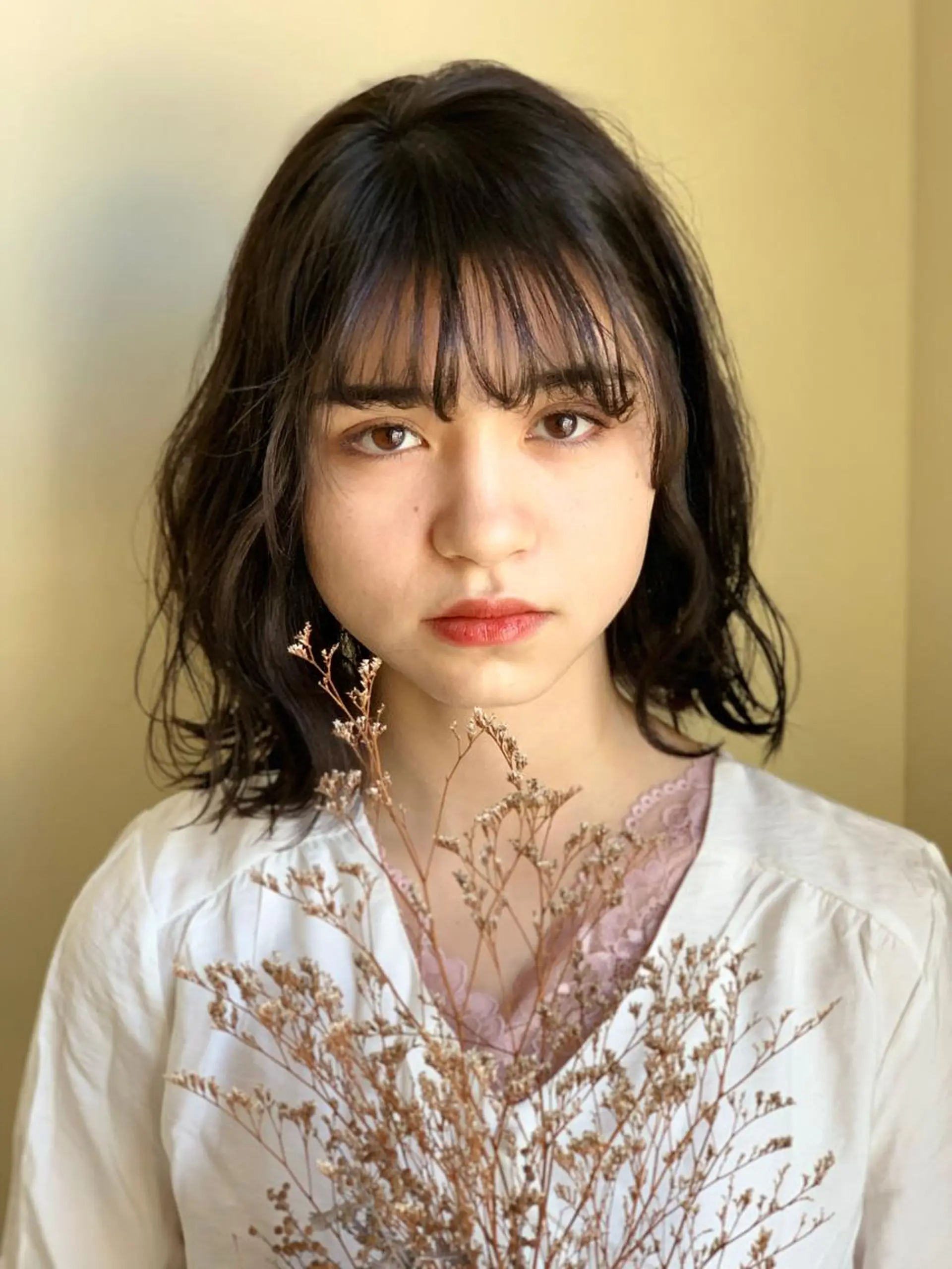 ミディアム カラー 四ッ井 翔のヘアスタイル