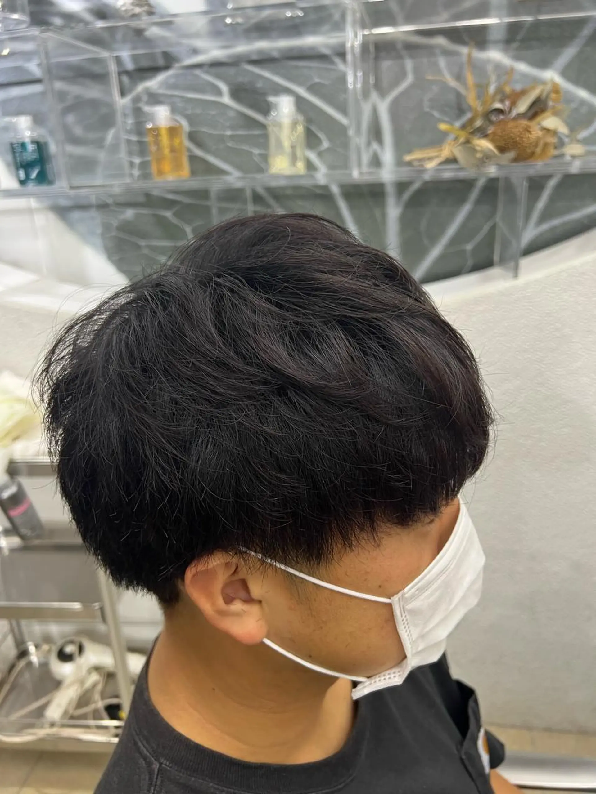 メンズ マッシュ 野崎 海翔のヘアスタイル