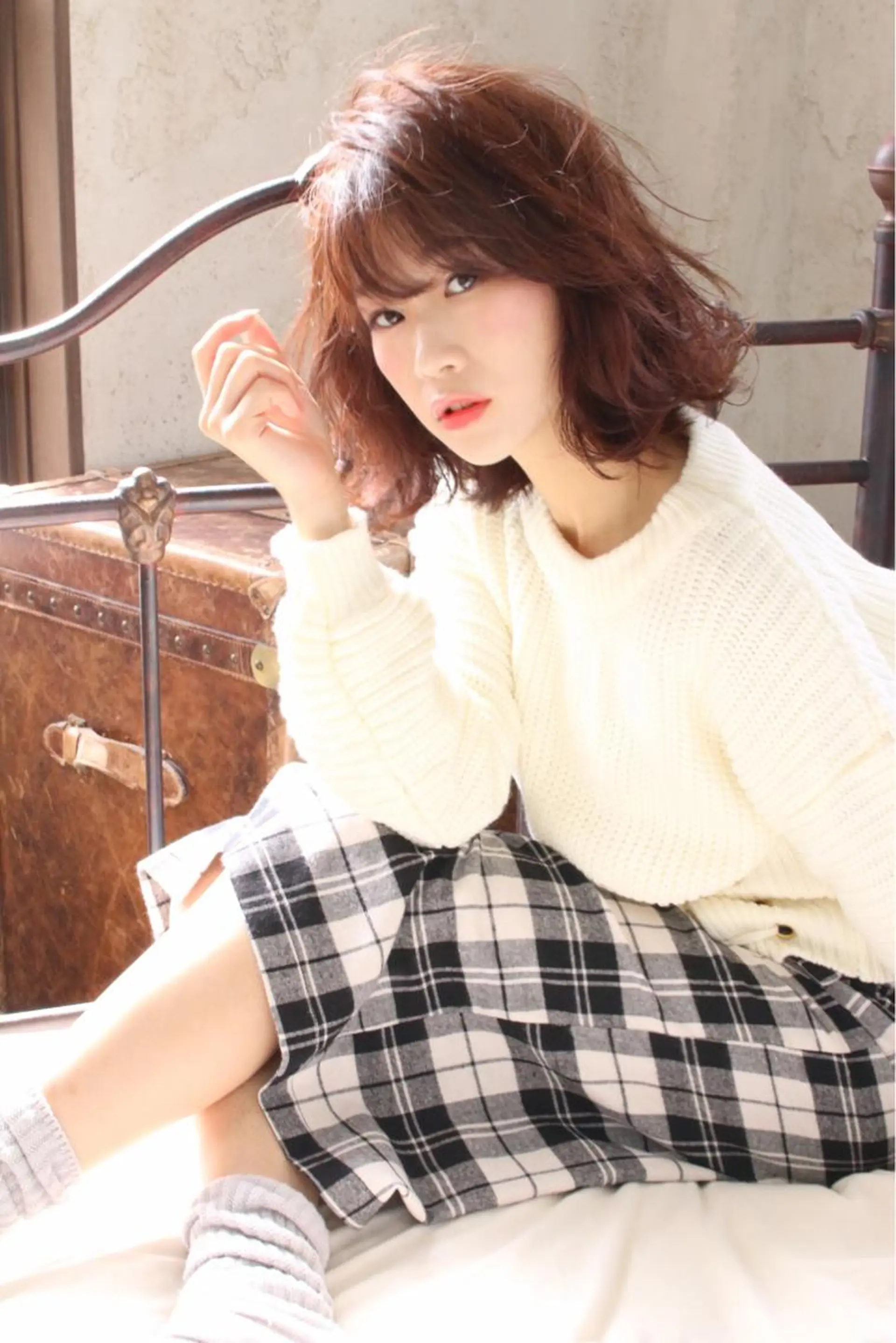 ショート カラー 神野 雅樹のヘアスタイル