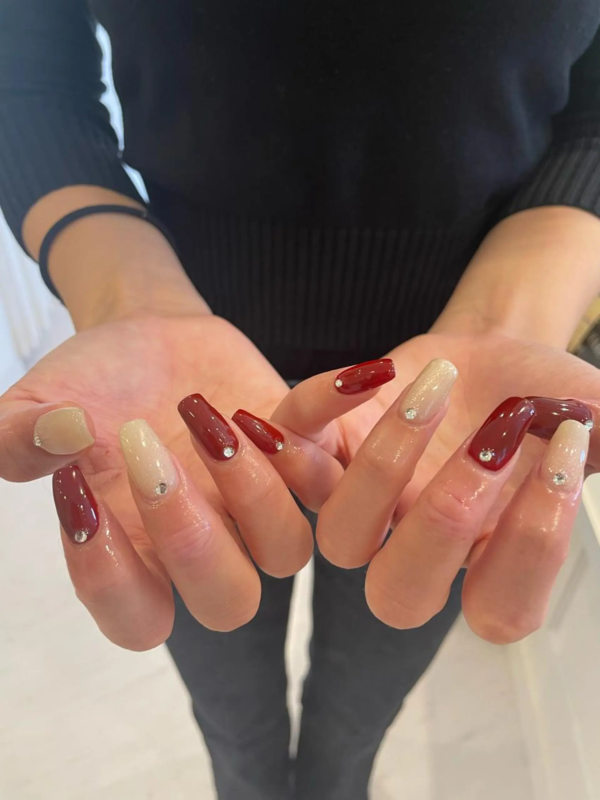 ネイル 束感まつ毛/ネイル/ LED♥KIRARAのマツエク・マツパデザイン