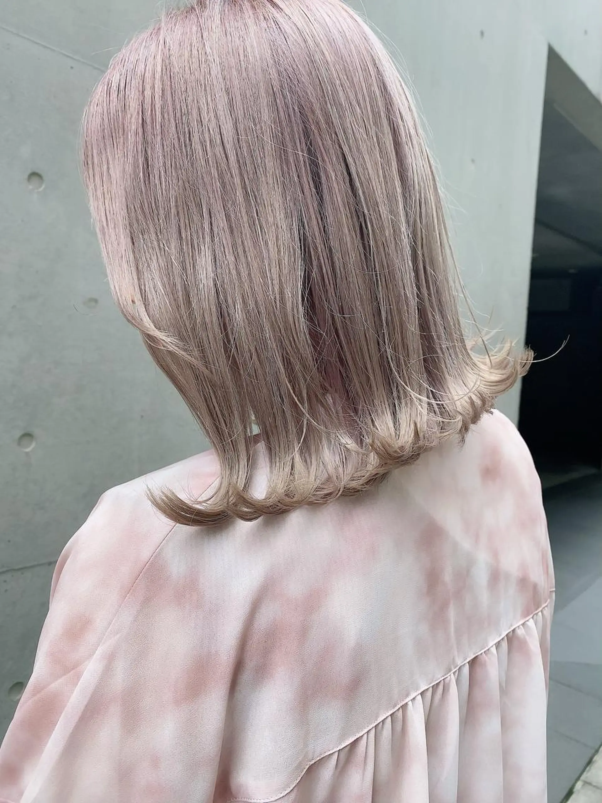 ミディアム カラー ✨艶髪✨ 奈須晴香のヘアスタイル