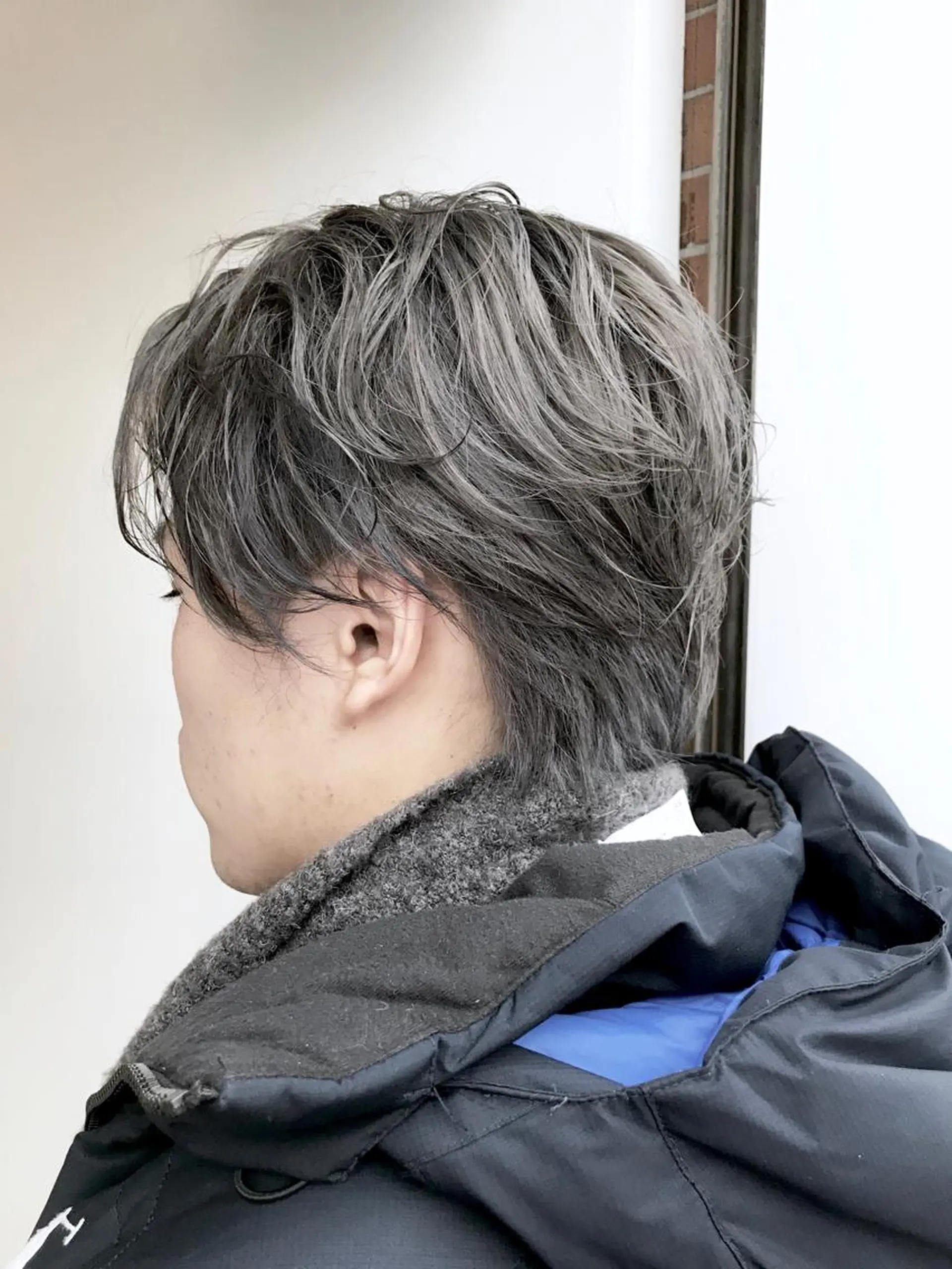 ショート カラー メンズ メンズブリーチ ブリーチ カット ヘアカラー ボブ/ハイトーン 福生Radix 下田のヘアスタイル