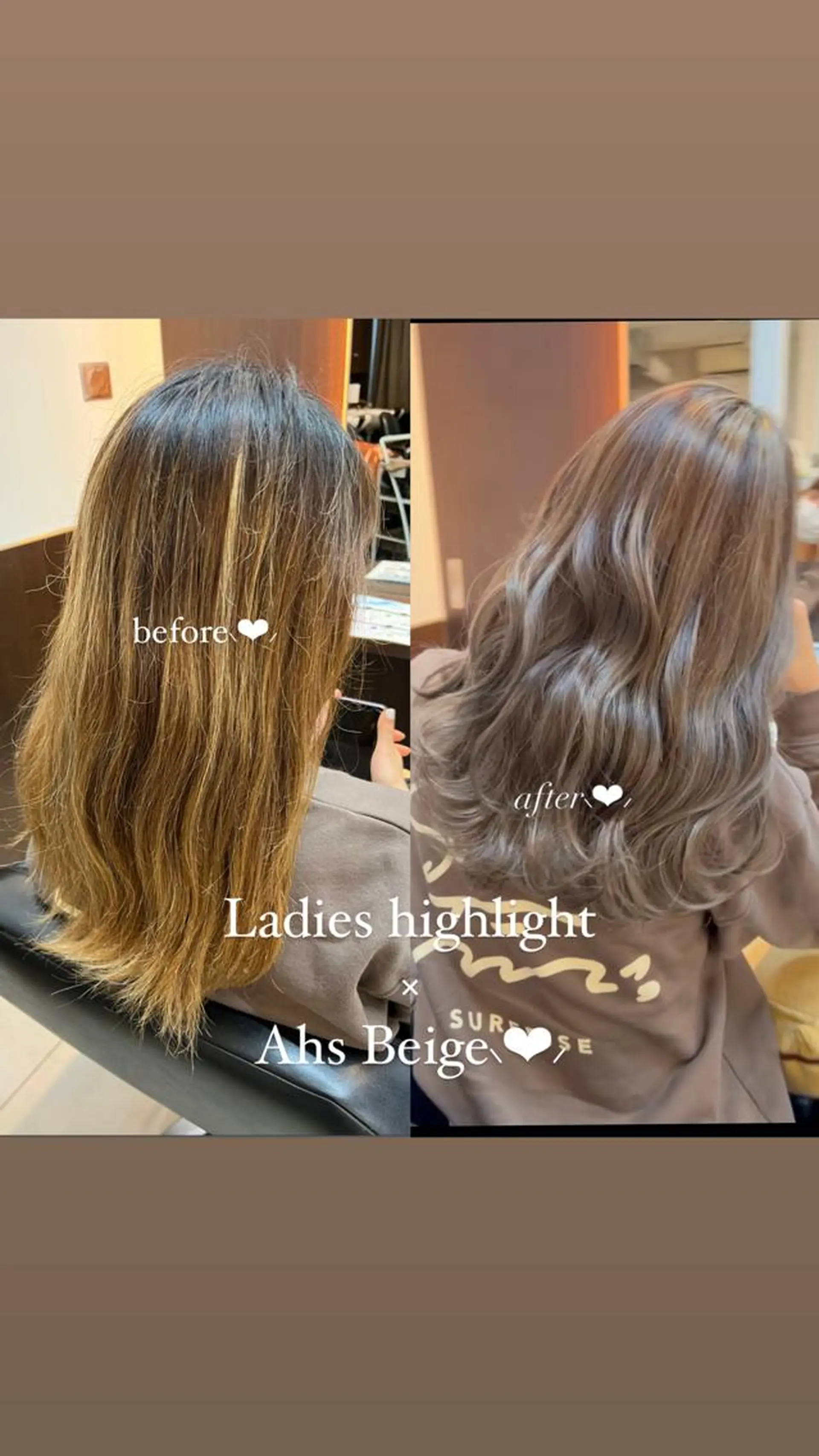 ロング カラー バレイヤージュ ハイライトカラー ハイライト レイヤーカット 大人デザイン 🍃MORIKA🍃のヘアスタイル