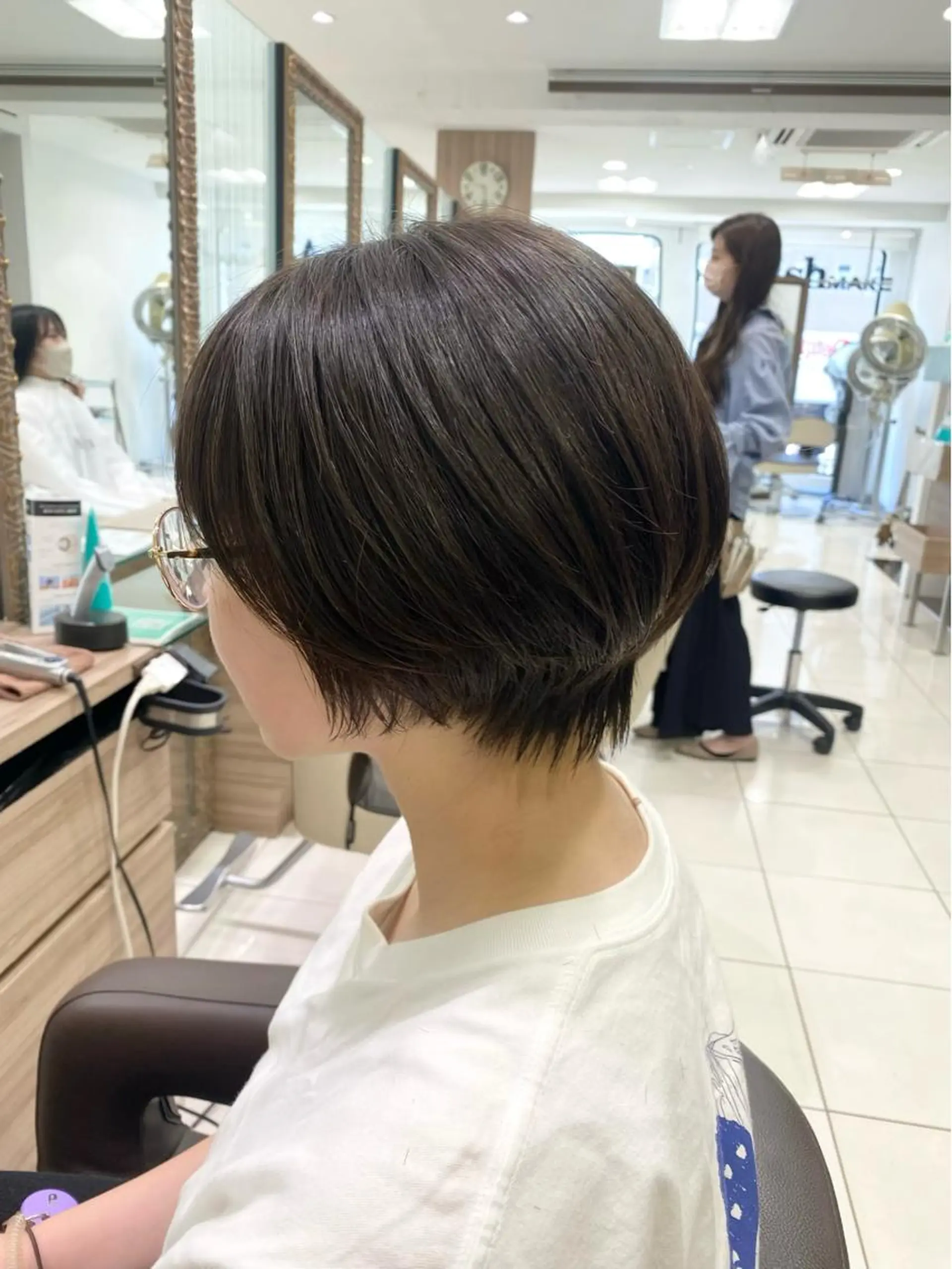 ショート カット トリートメント ✨圧倒的ツヤ髪✨ 小野あすかのヘアスタイル