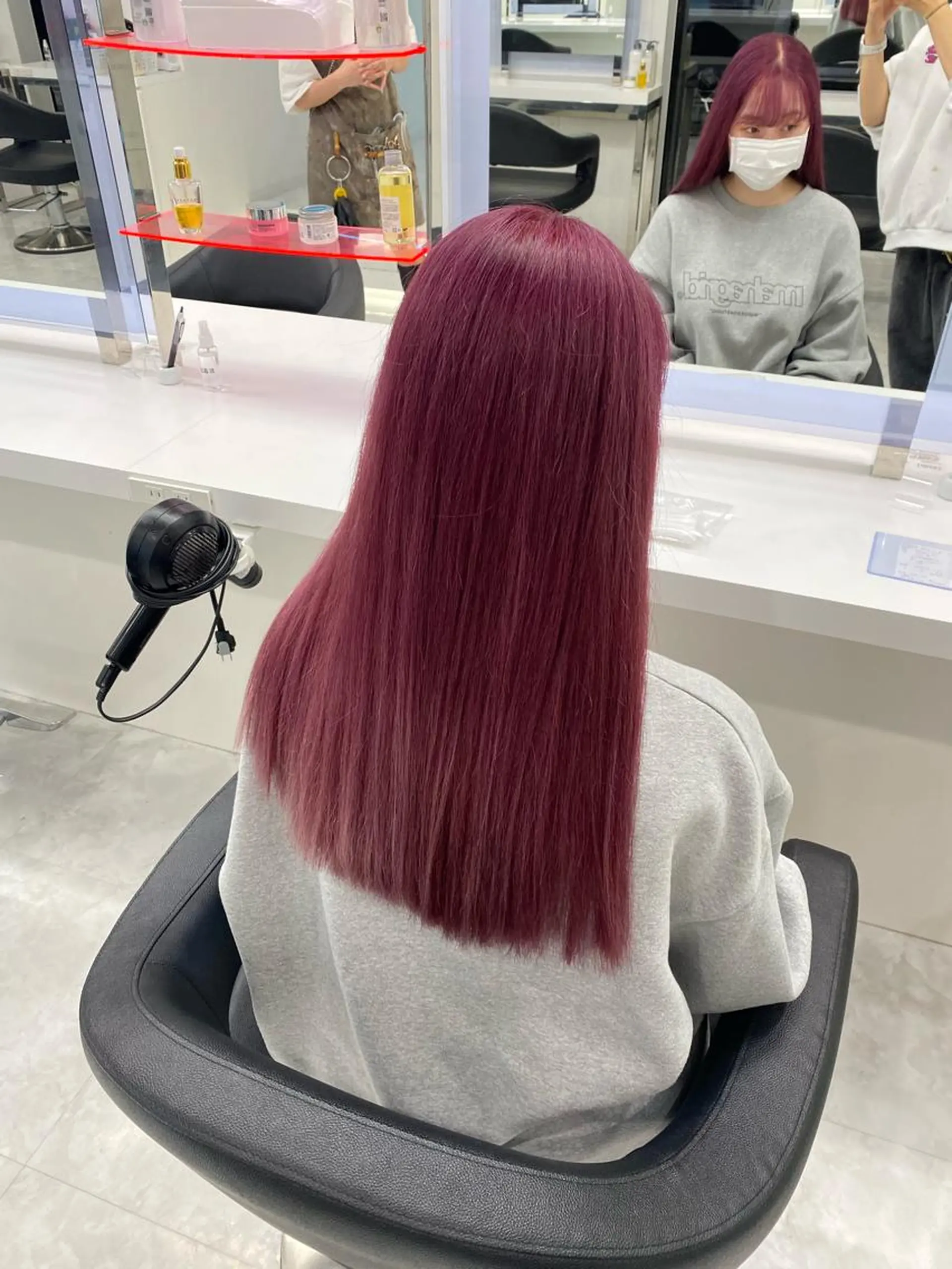 セミロング 髪質改善 トリートメント ヘアカラー トリートメント ヘッドスパ ヘアセット ブリーチなし特化 美容師💖SAE💖のヘアスタイル