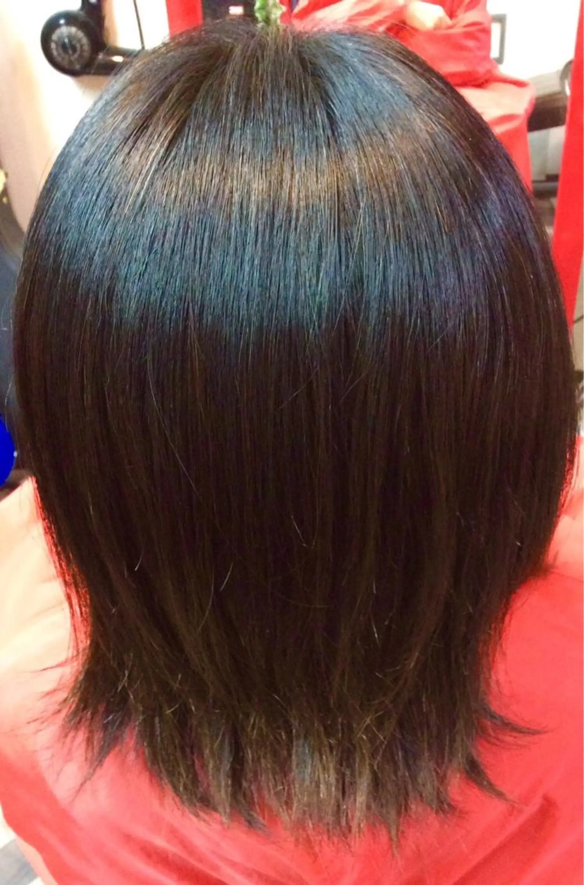 セミロング カラー カット ヘアカラー タカダ ユウキのヘアスタイル