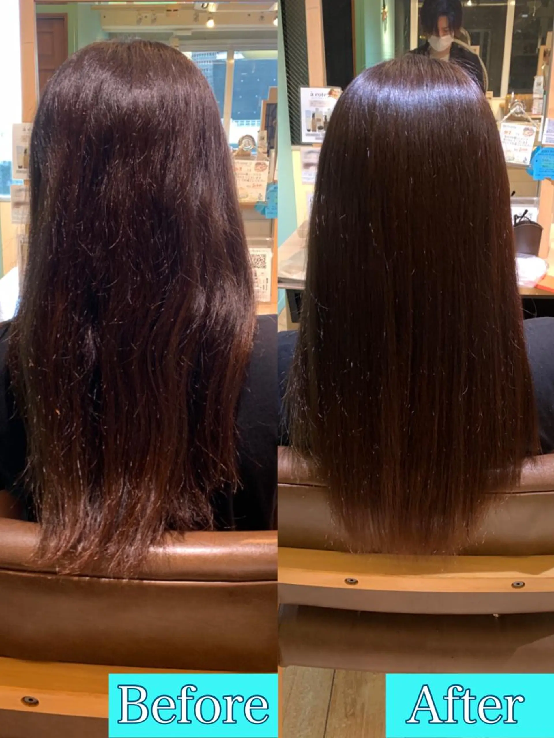 ロング パーマ 縮毛矯正 ストレートパーマ メンズパーマ&メンズ 縮毛矯正/平野/渋谷のヘアスタイル