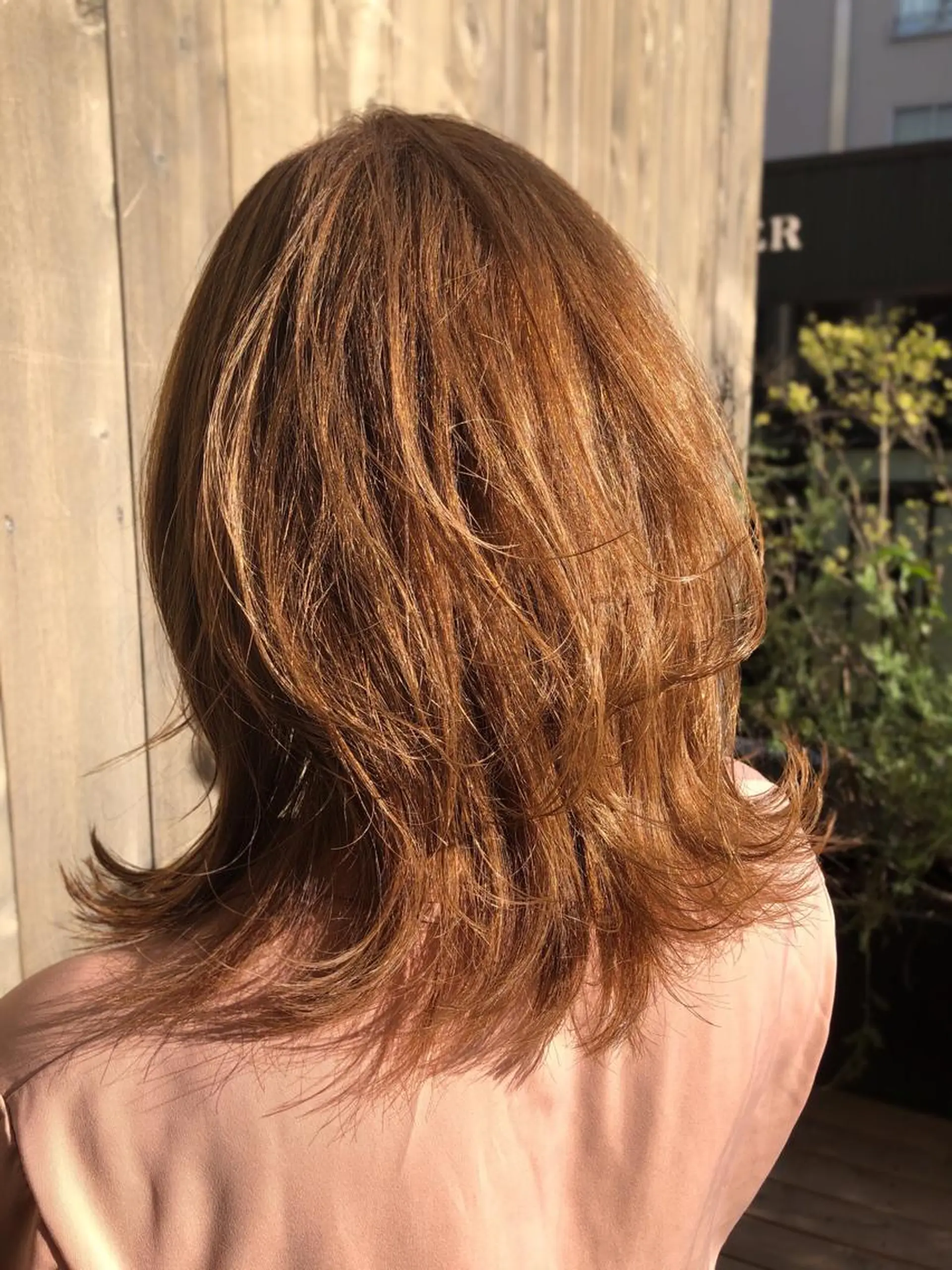 セミロング レイヤーカット カット ヘアカラー トリートメント 韓国風カット/ 髪質改善 黒崎のヘアスタイル