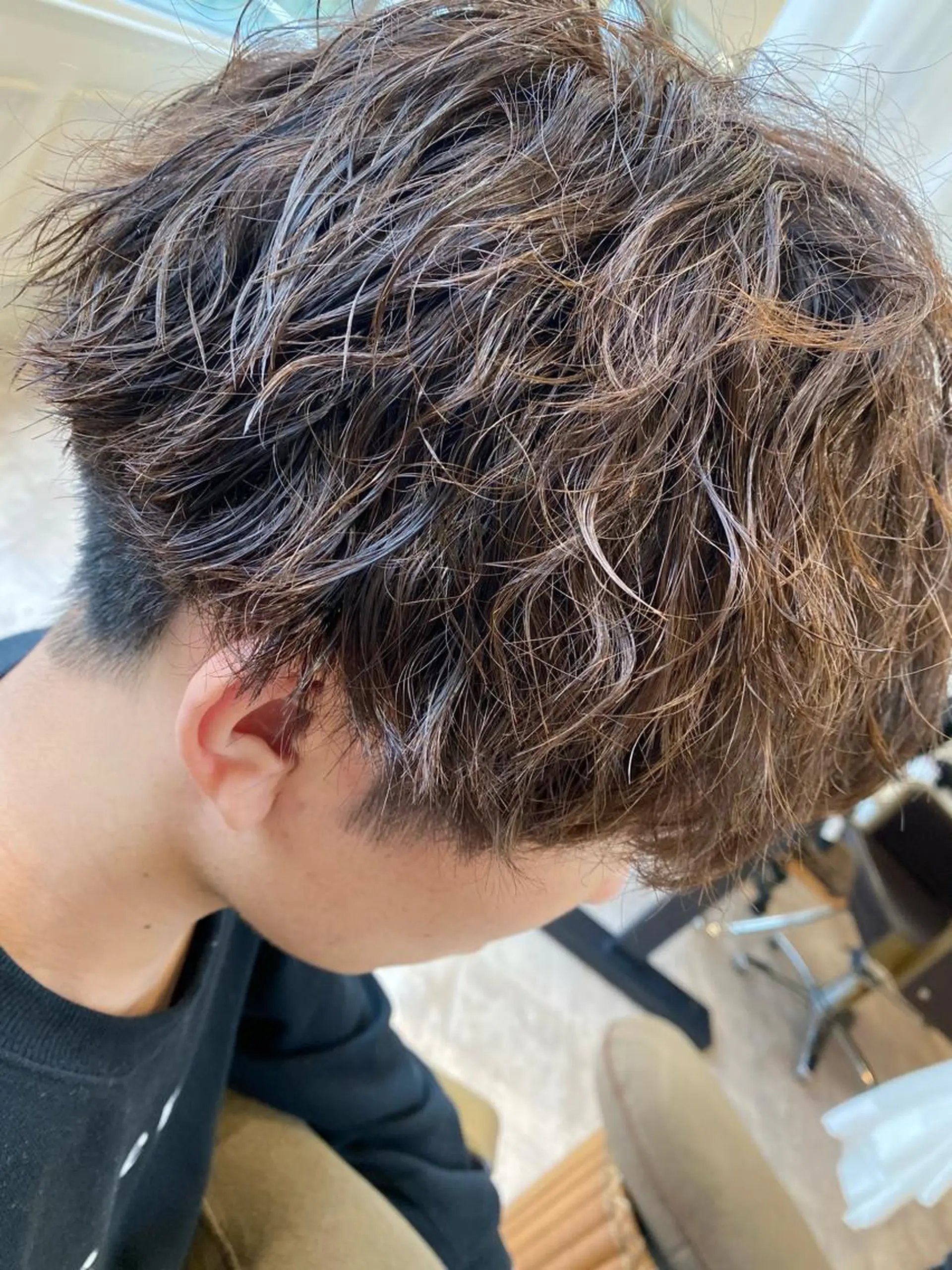 メンズ メンズパーマ 派手髪系🦄美容師 chikaのヘアスタイル