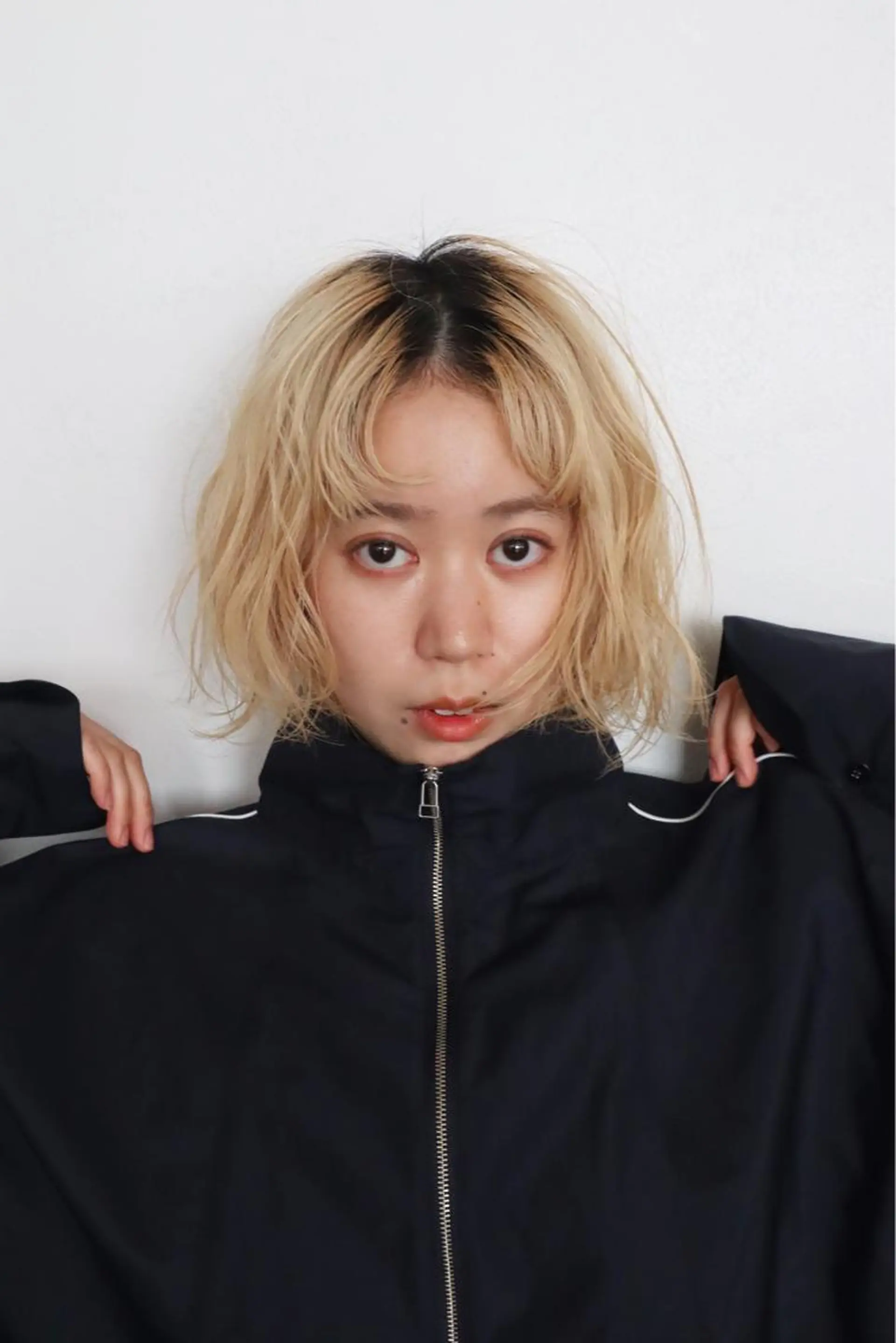 ショート カラー パーマ ヘアアレンジ メンズ キッズ ネイル マツエク・マツパ アイブロウ ウルフレイヤーカット /チヒロのヘアスタイル