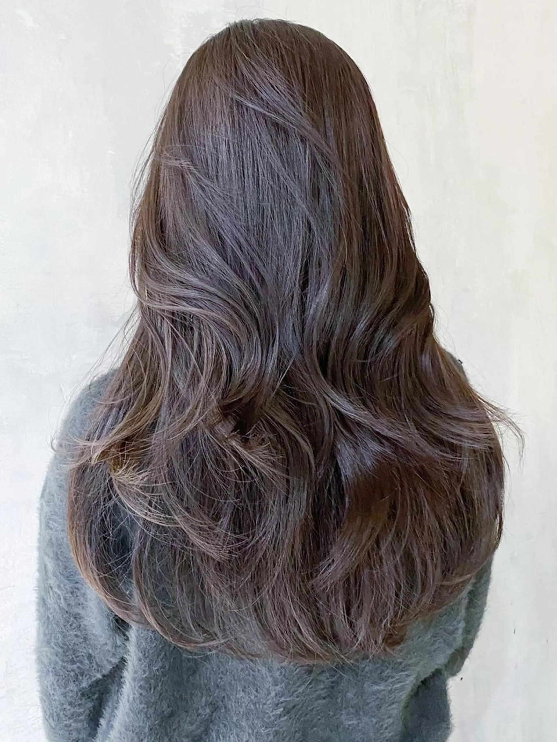 セミロング カラー レイヤーカット カット ヘアカラー トリートメント ITbyALBUM 藤沢店のヘアスタイル