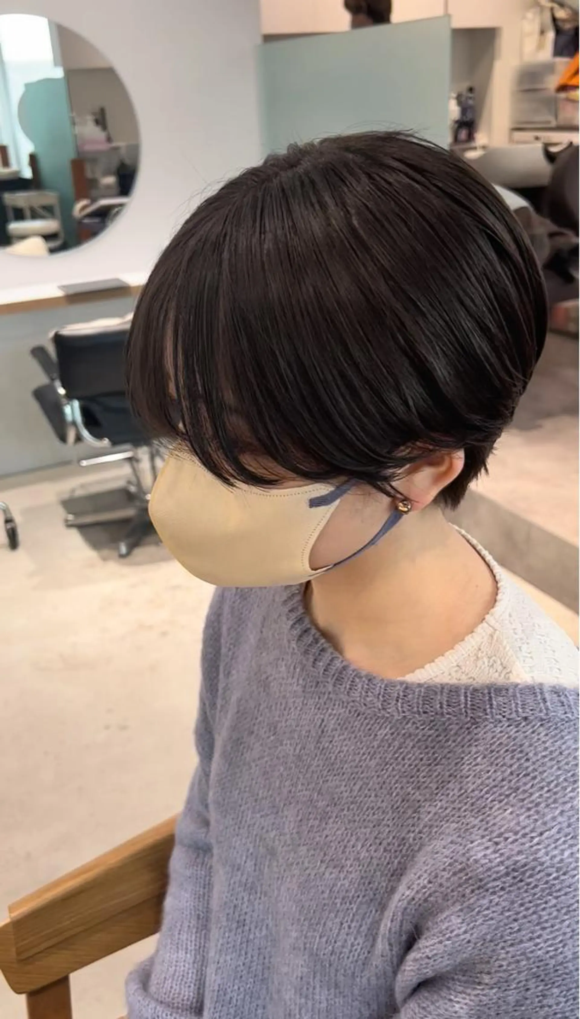 ショート カラー ハイライトカラー ハイライト ショートヘア ウルフカット メンズStylist 山根慧のヘアスタイル