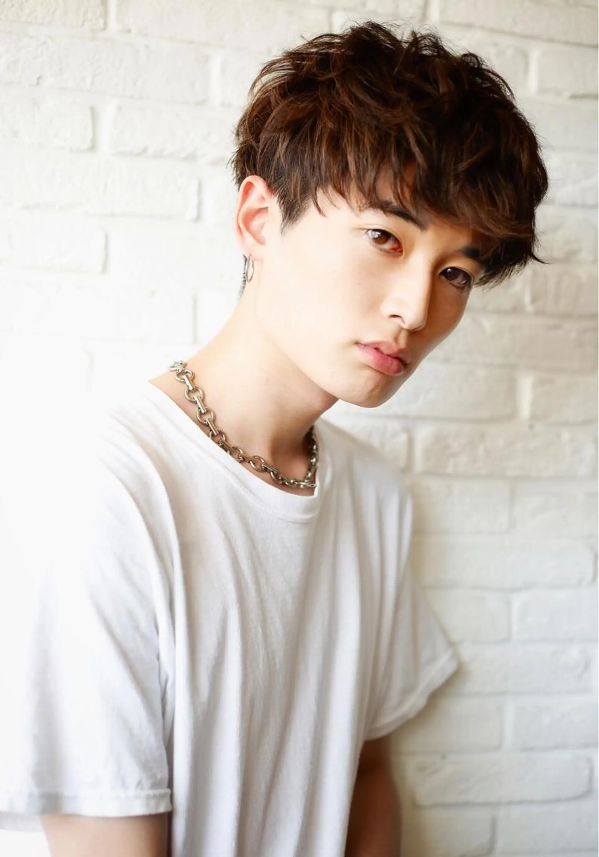 ショート カラー パーマ メンズ カット ヘッドスパ メンズサロン💈 吉岡陽【中野】のヘアスタイル