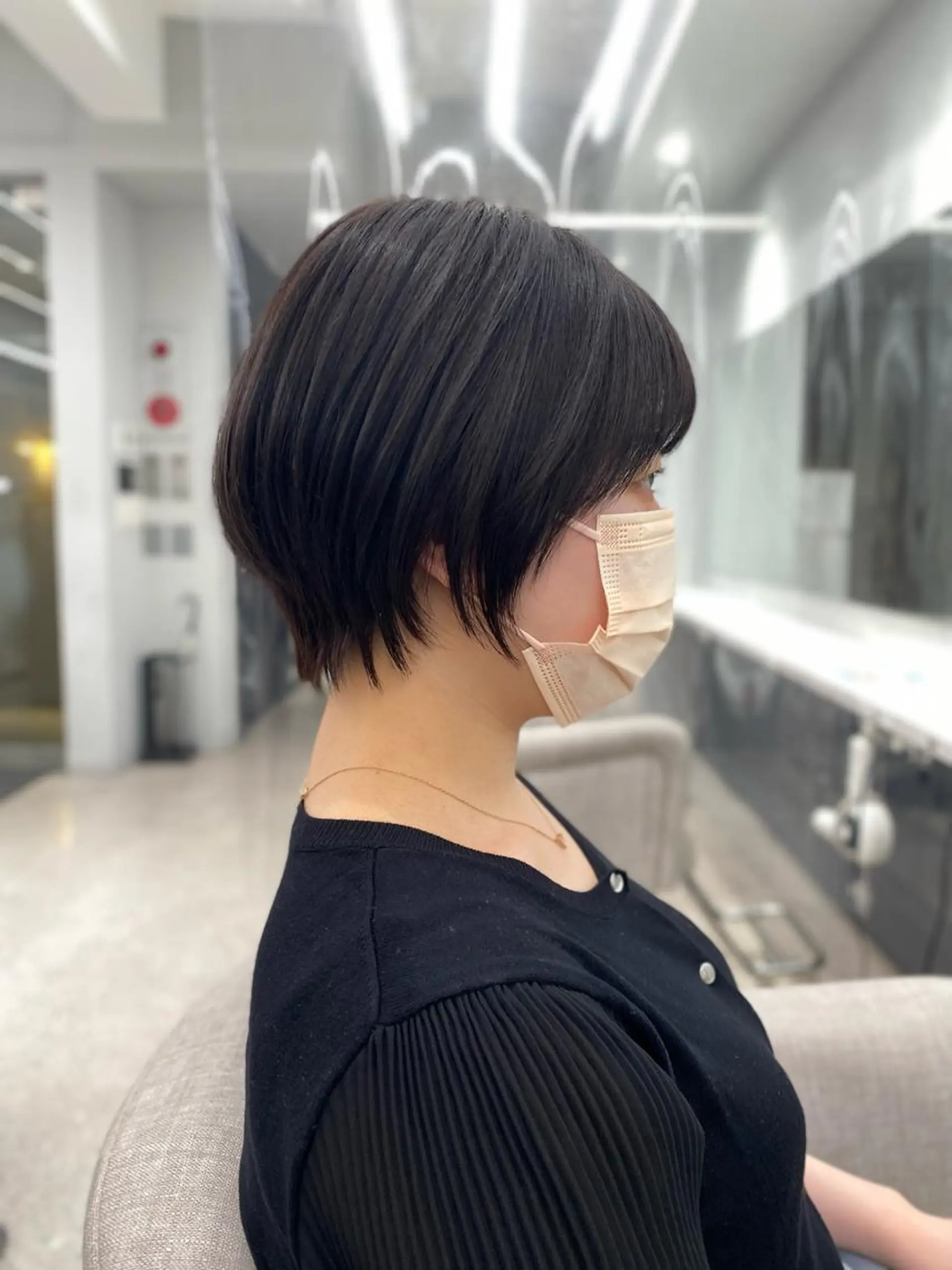 ショート レイヤーカット/ 髪質改善/羽柴りくのヘアスタイル