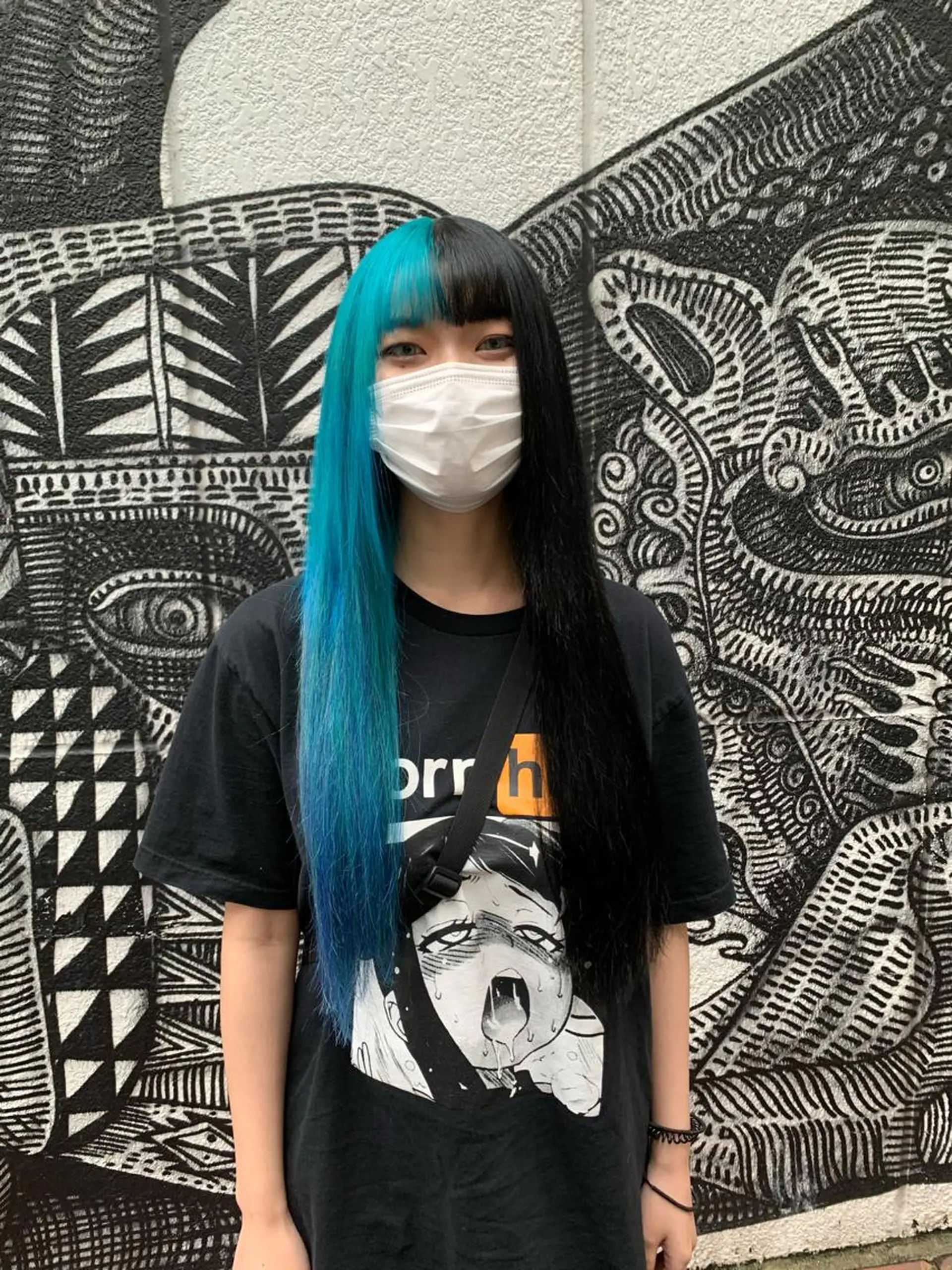 ロング カラー エクステ ロング 🌈派手髪エクステ ブレイズ🌈ひろとのヘアスタイル