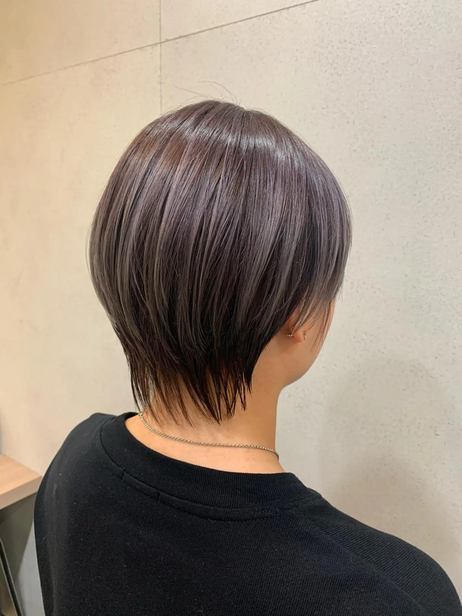 ショート ボブ おせ ちさとのヘアスタイル