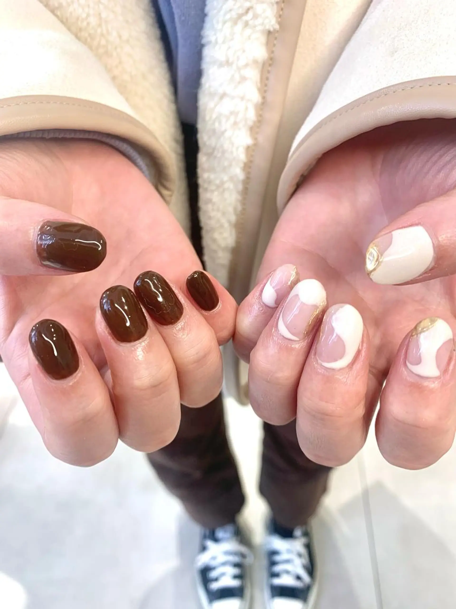 ネイル ニュアンスネイル ハンドネイル Kureha/ネイル トレンドヘアのマツエク・マツパデザイン