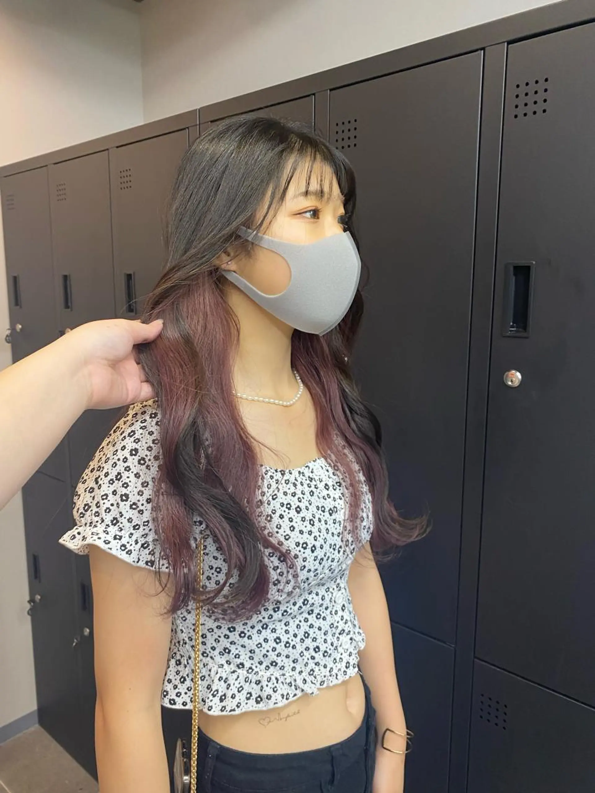 ロング maco 艶感ハイトーン🦋のヘアスタイル