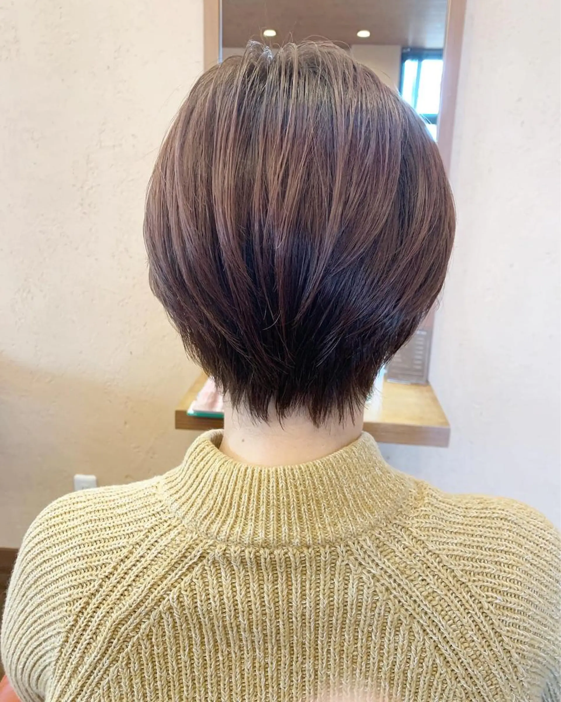 ショート くびれヘア ショートヘア 鶴田 拓也のヘアスタイル