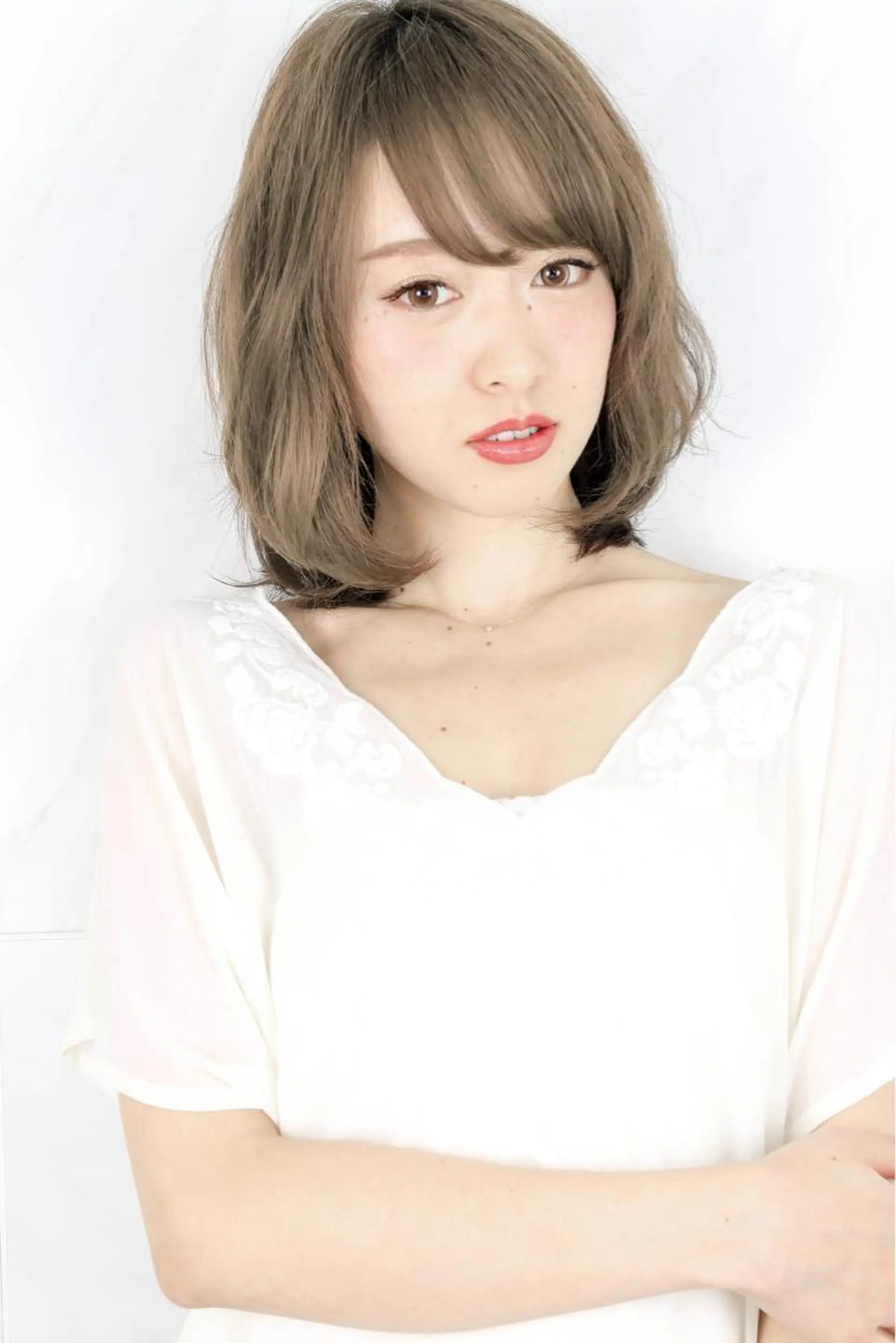 ミディアム 竹之内 蔵人のヘアスタイル