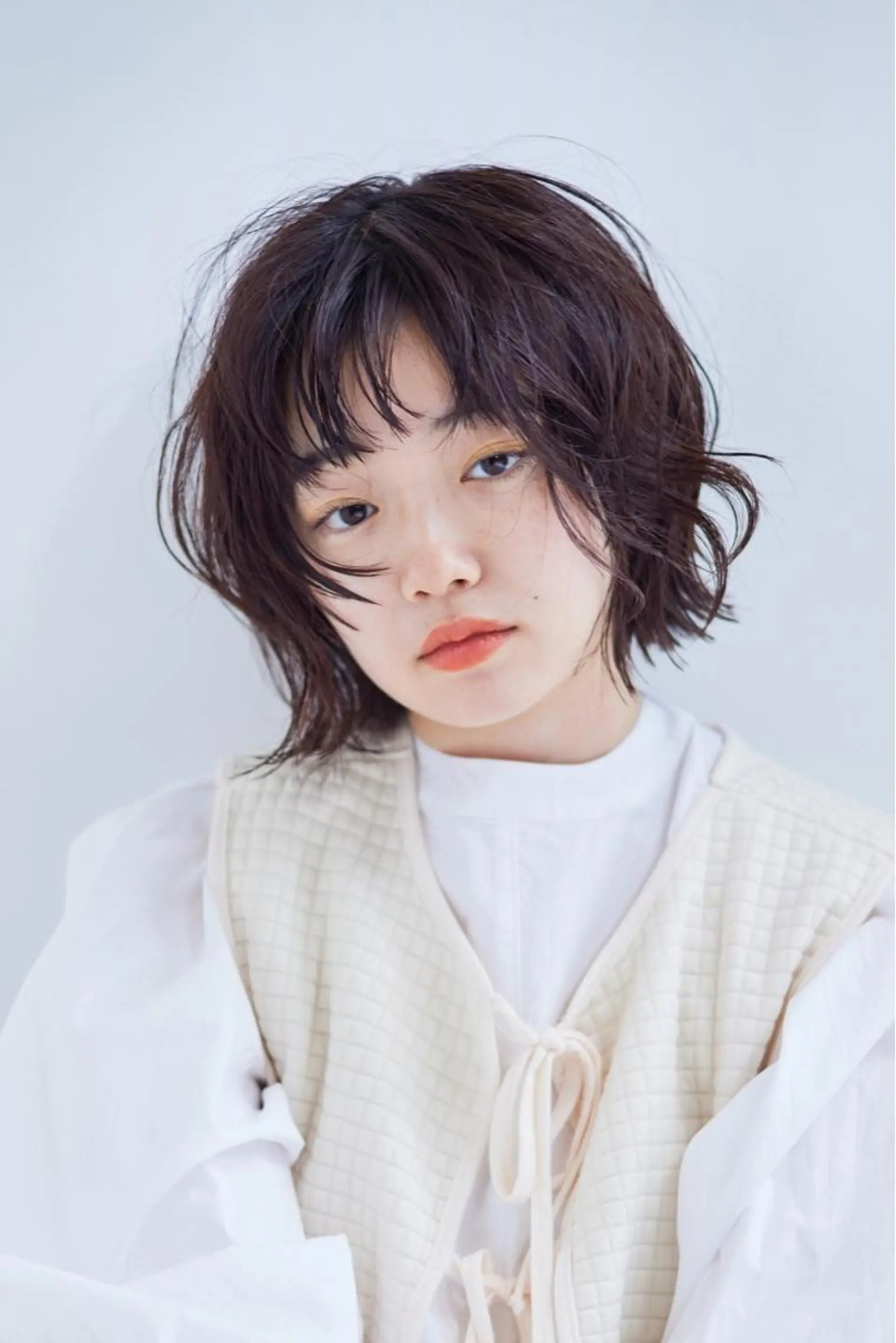 ミディアム メンズモテパーマ💙 fuwaのヘアスタイル