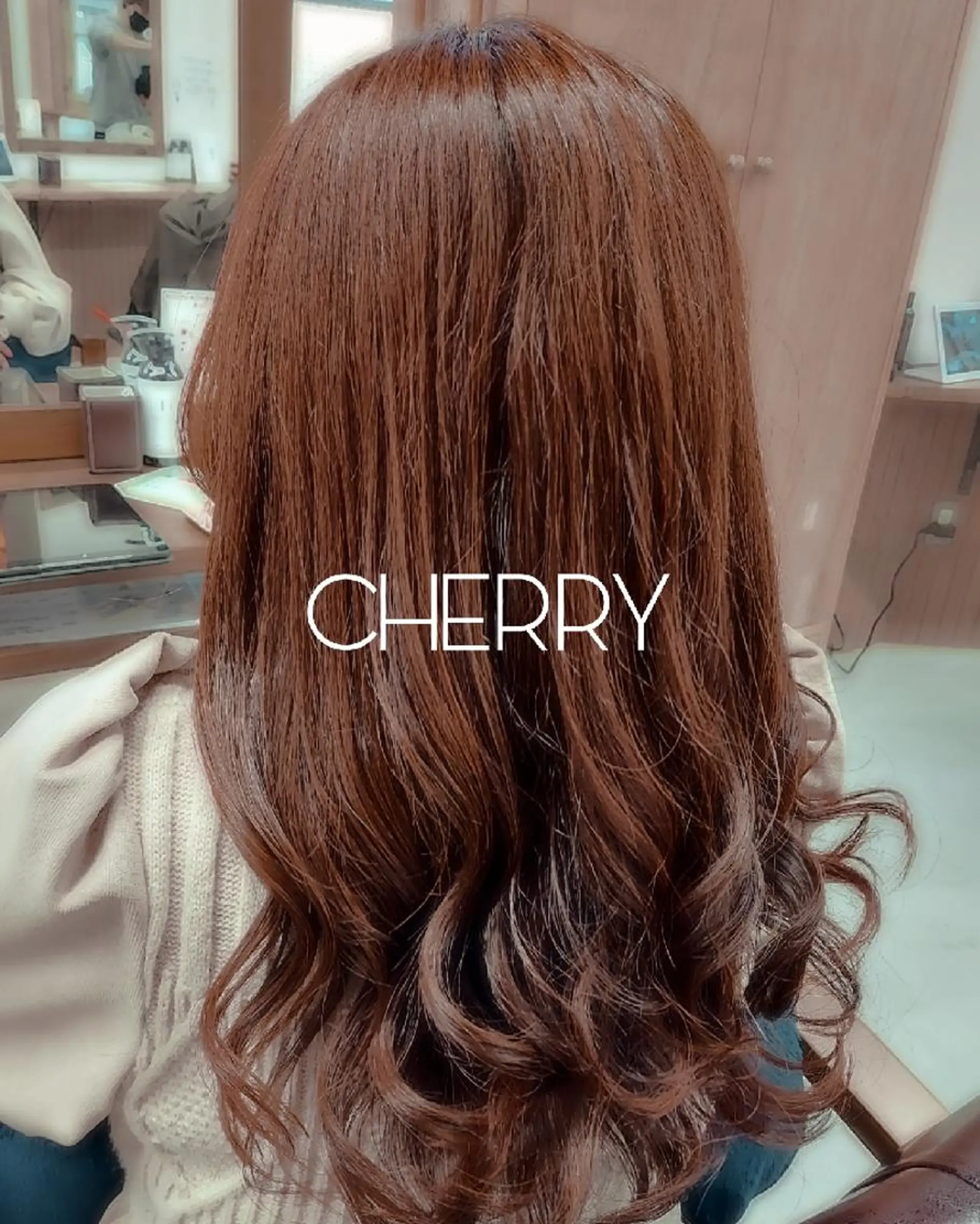 ロング ヘアアレンジ カラー ピンクカラー カット ヘアカラー ROSSO 春日部店のヘアスタイル