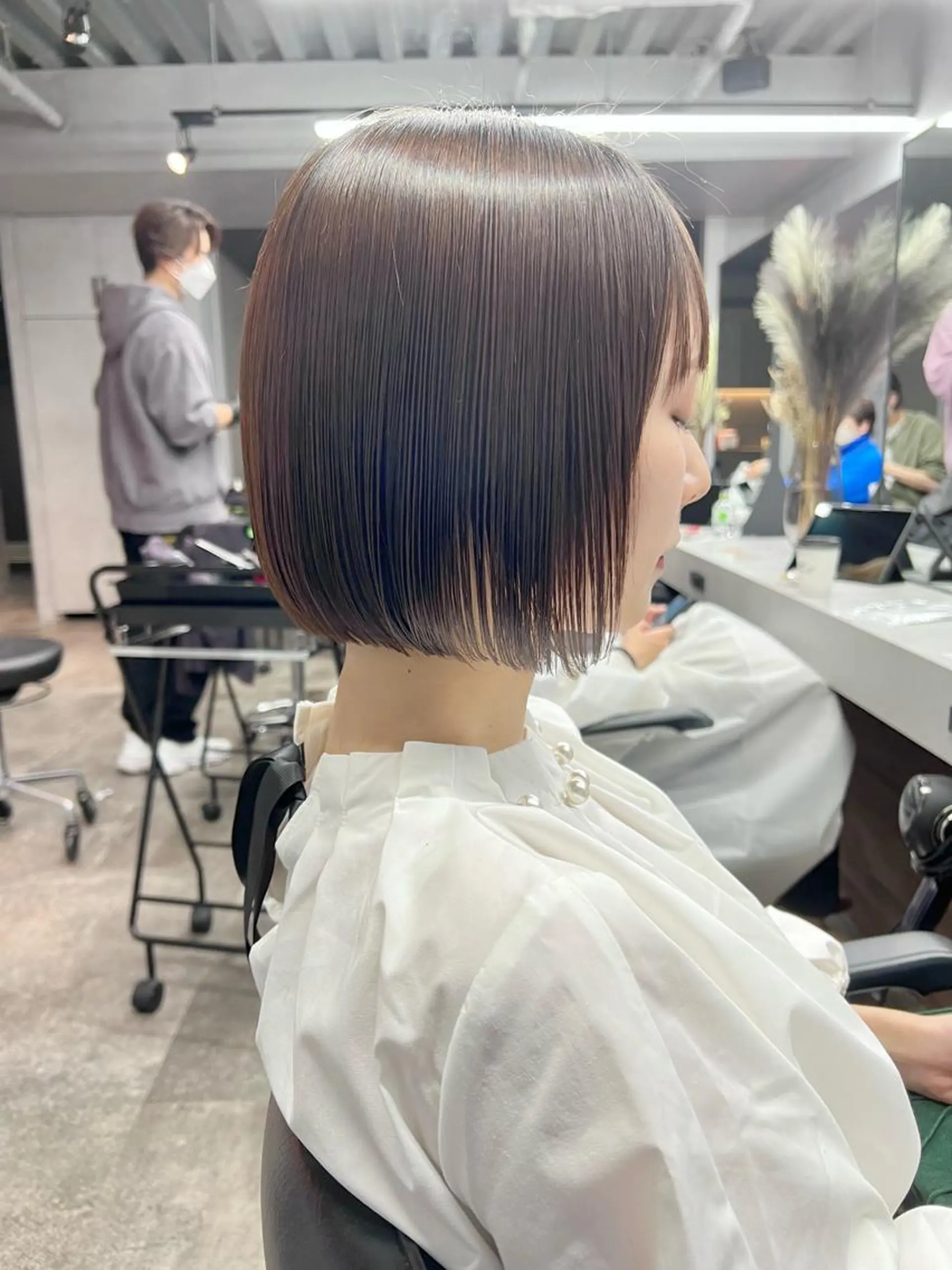 ショート ボブ/髪質改善/ ミディアム/浅川俊輝のヘアスタイル