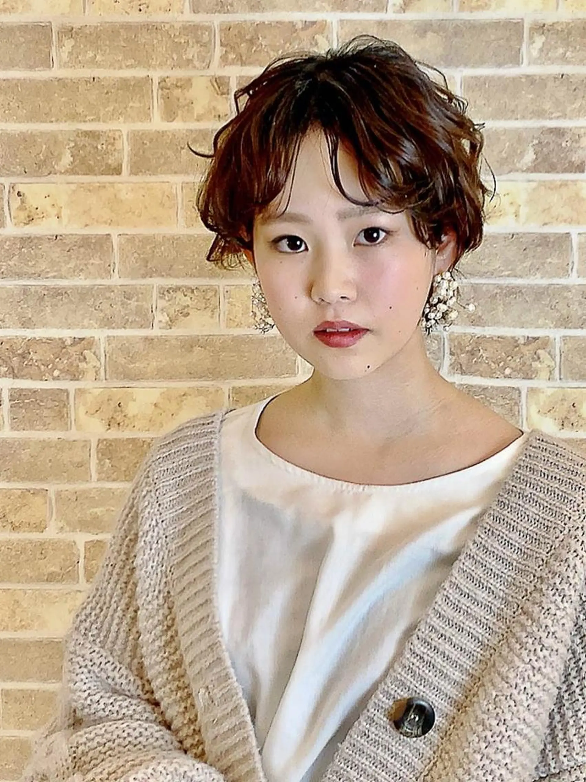 ショート カラー パーマ リリー /Men's/パーマのヘアスタイル