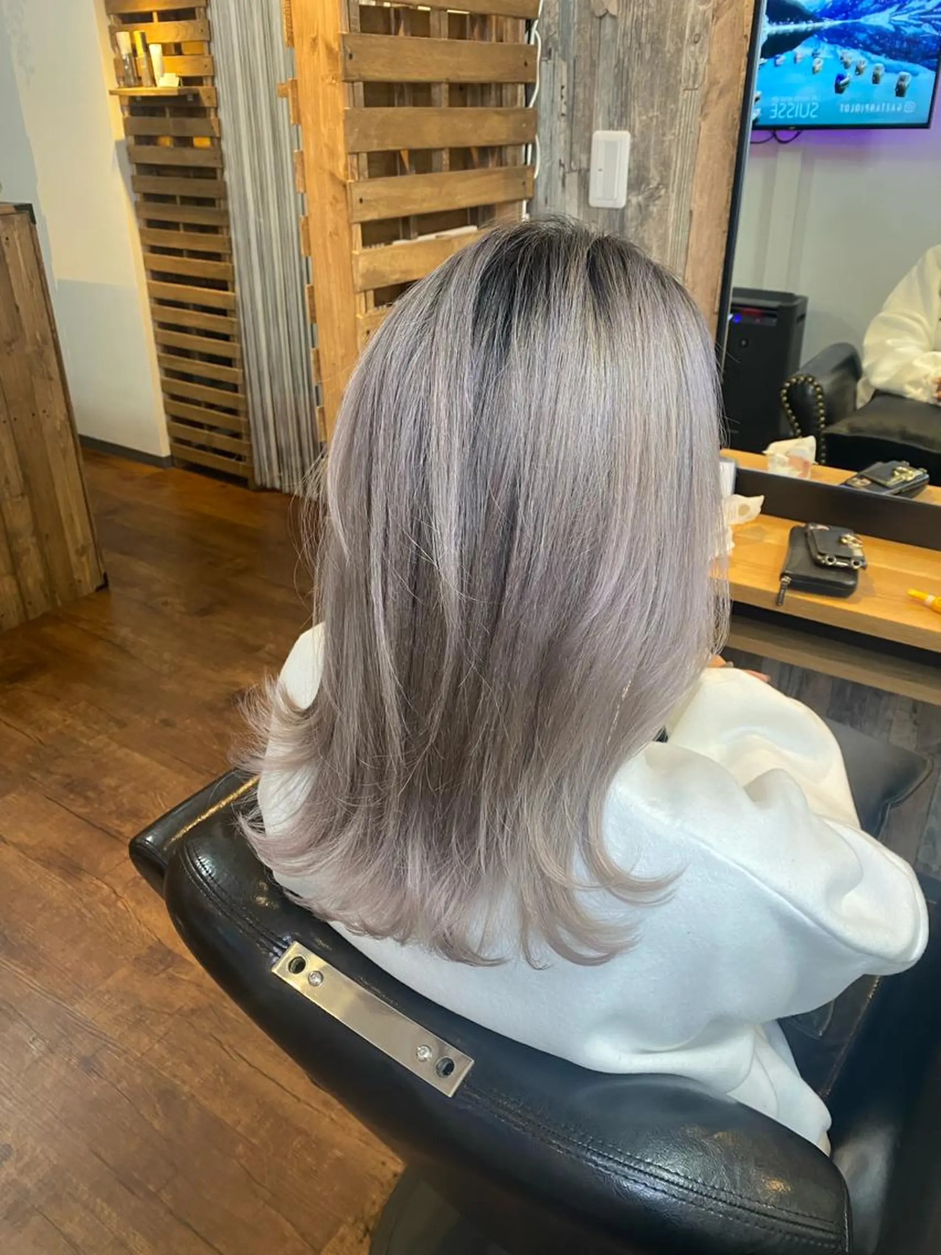 ミディアム カラー ヘアカラー Luzir⭐︎ GEN⭐︎のヘアスタイル