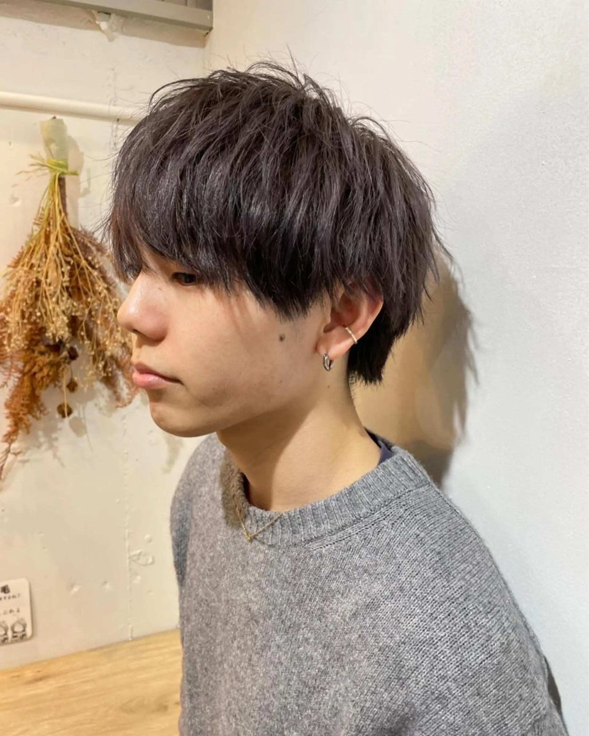 カラー ブリーチ 透明感カラー グレージュ ヘアカラー ❄️高野 杏介❄️ツヤ髪得意!のヘアスタイル