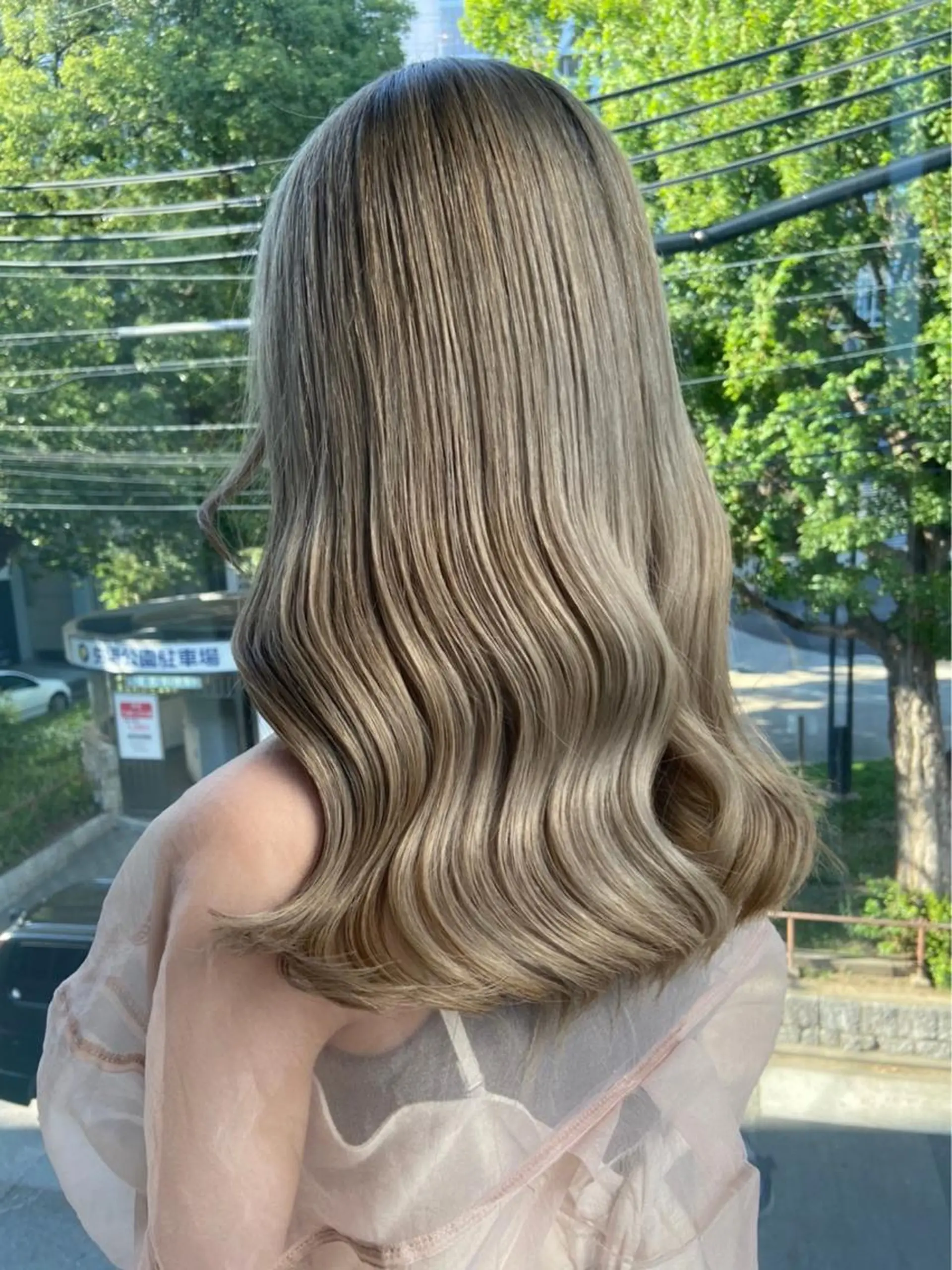 カラー 緑区/艶髪 🦋柿下のヘアスタイル