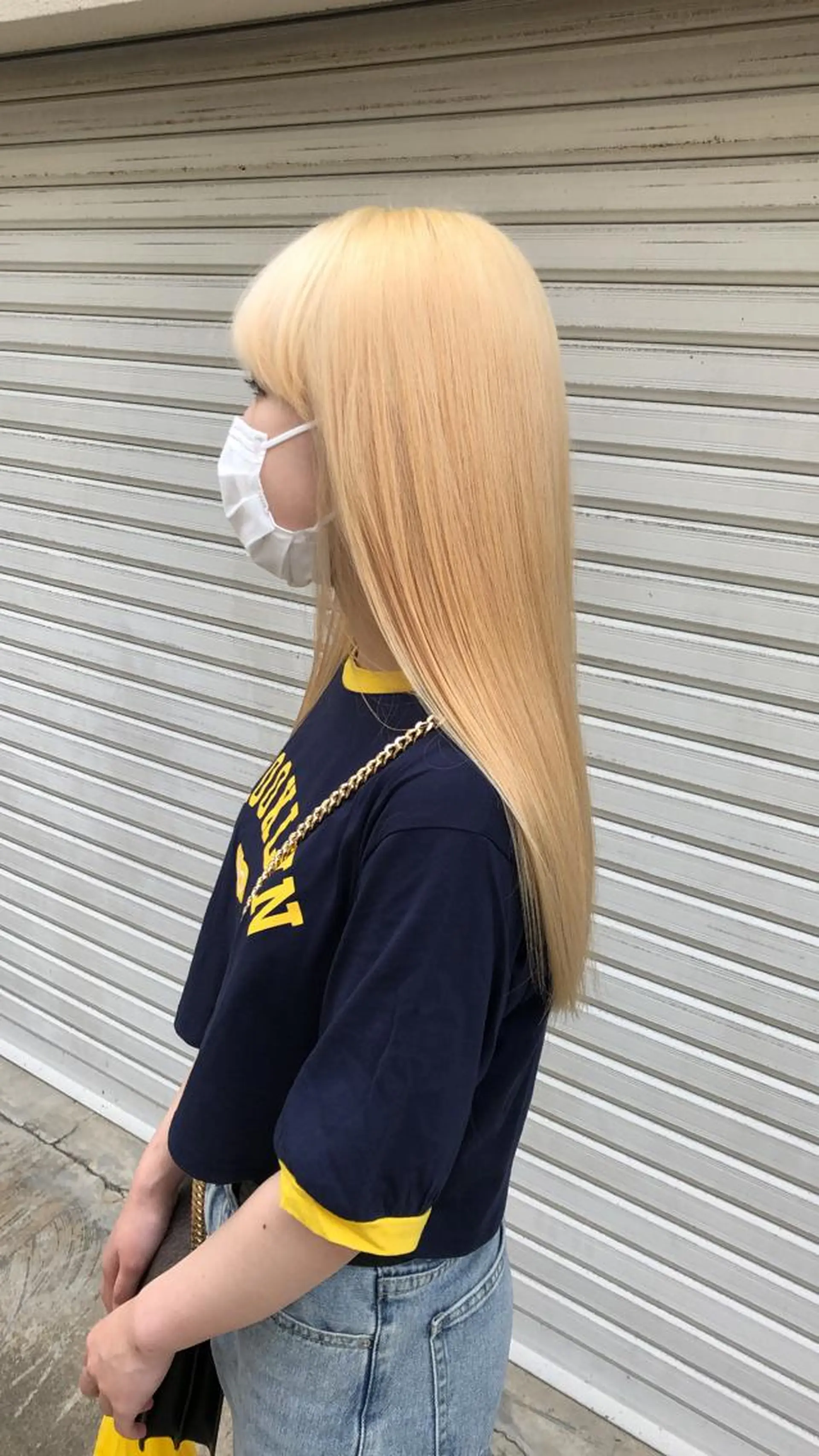 ロング カラー ブリーチカラーが人気 onnuのヘアスタイル