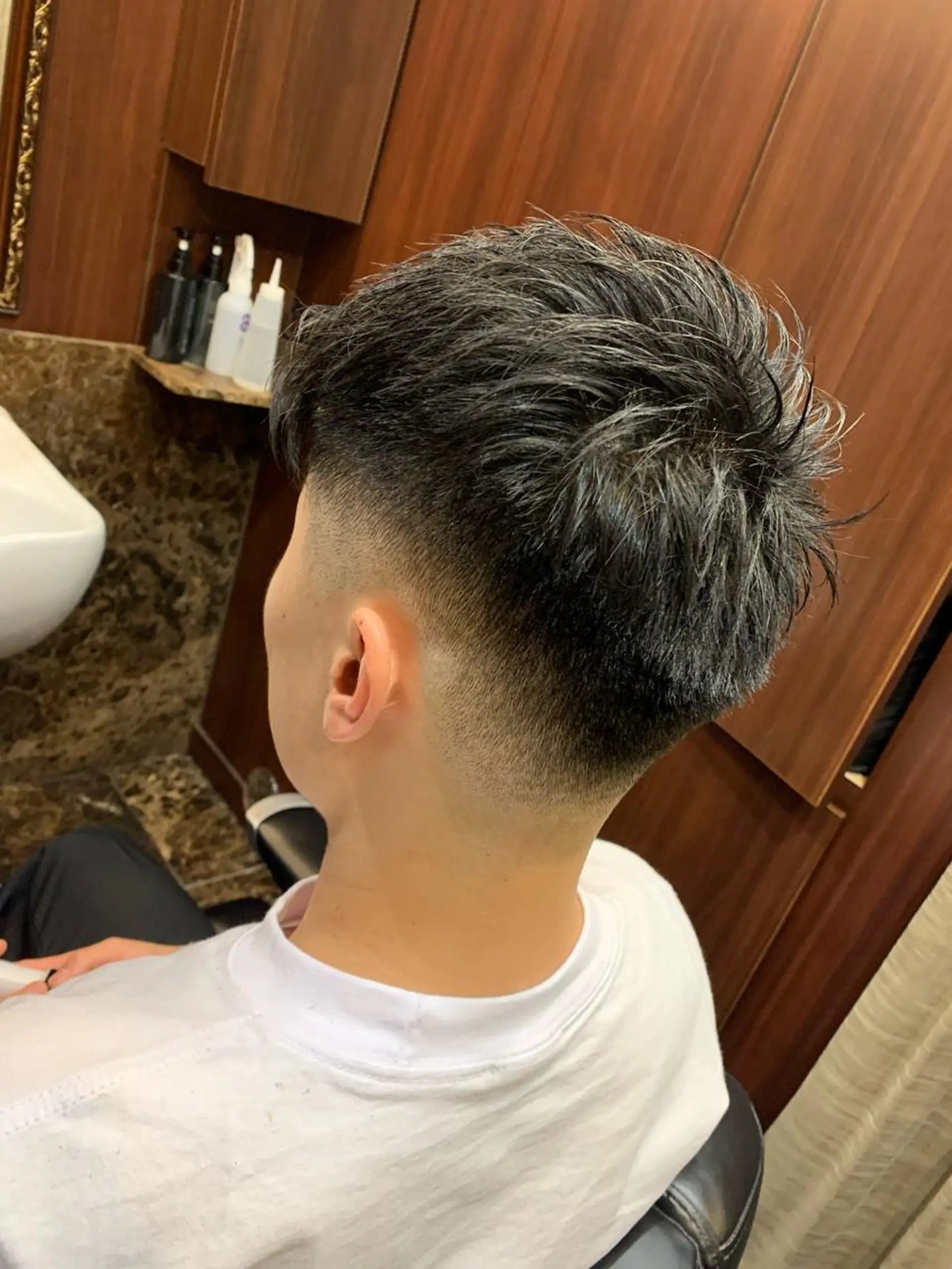 ショート メンズ 羽木 隆徒のヘアスタイル