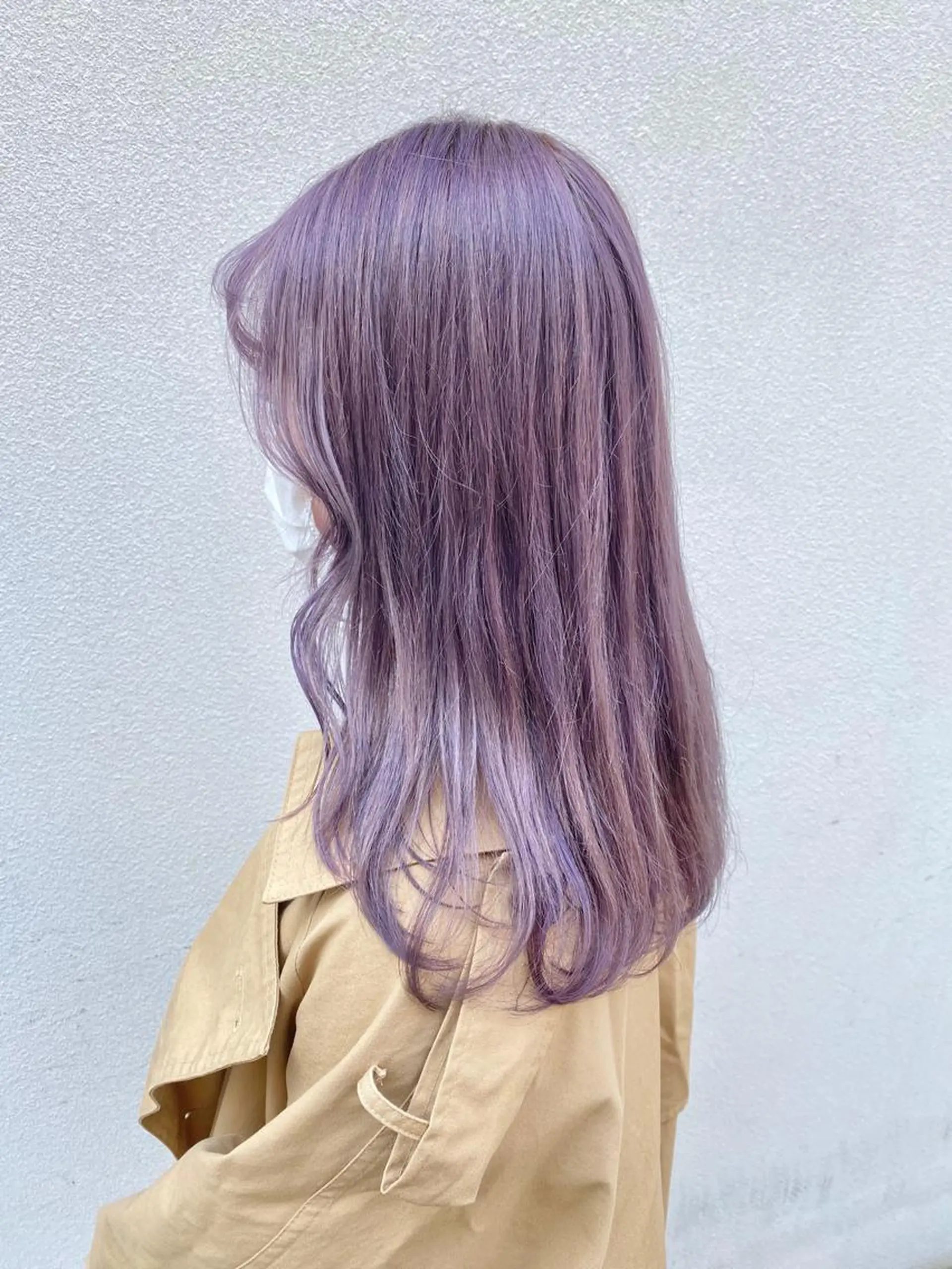 セミロング カラー カット ヘアカラー コマツリサ ROCCO eastのヘアスタイル