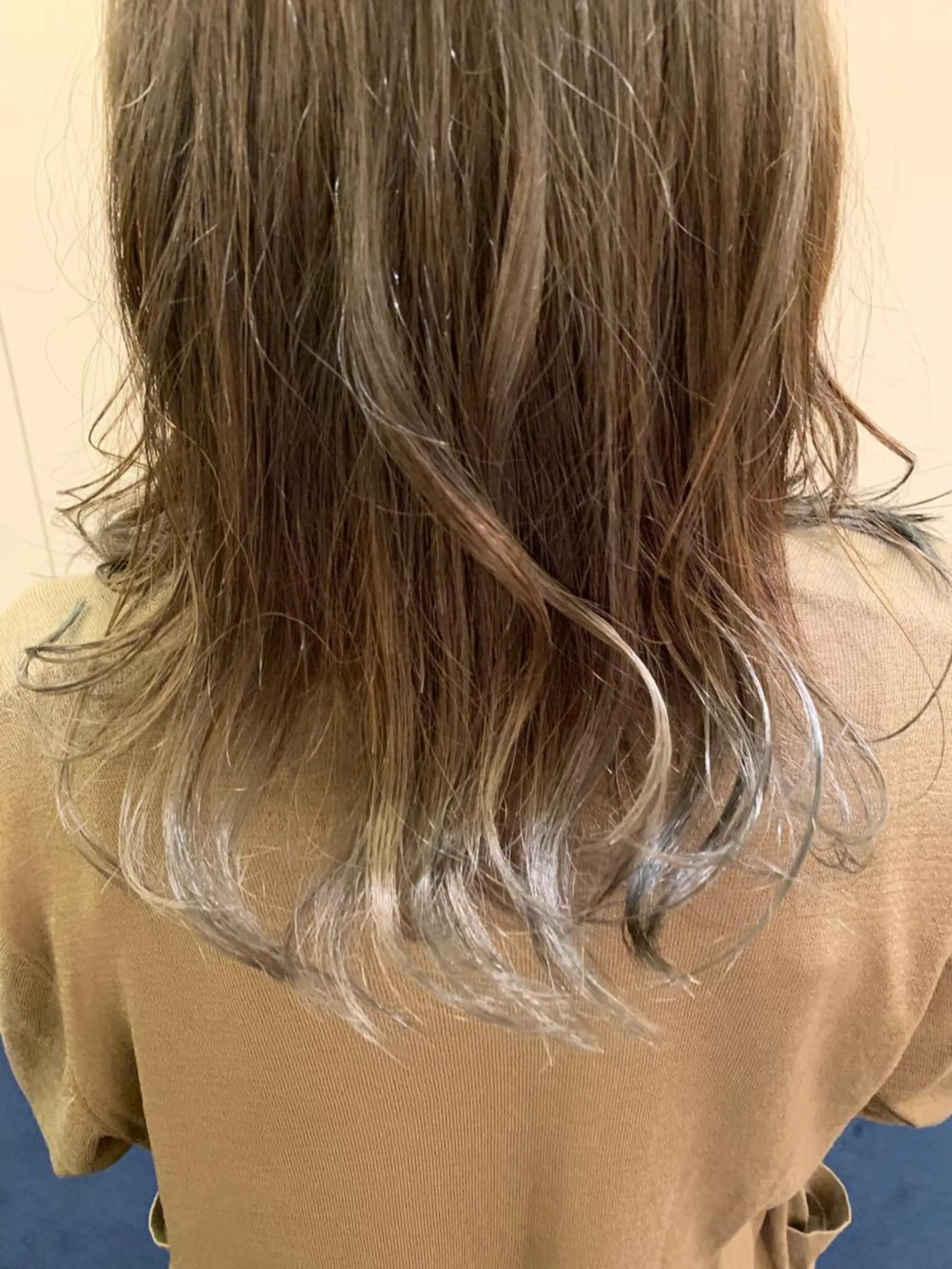 セミロング カラー シルバー 似合わせ特化 /馬場 翼のヘアスタイル