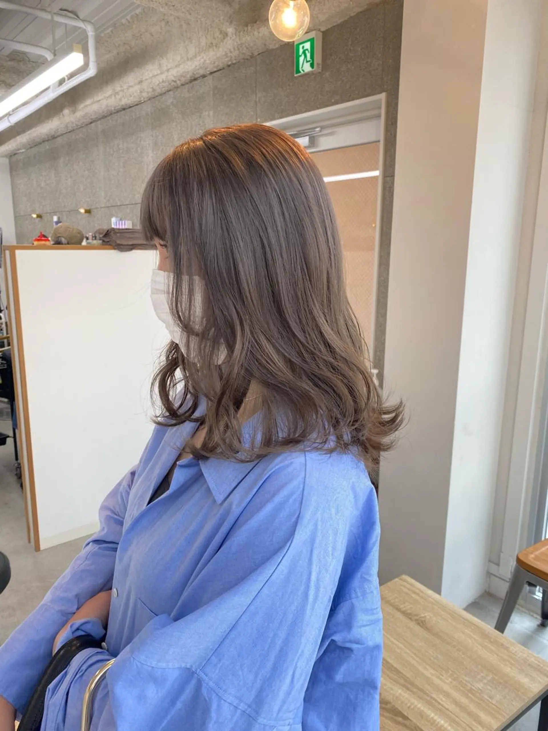 セミロング カラー ヘアカラー Merci所属・八谷 将平のヘアスタイル